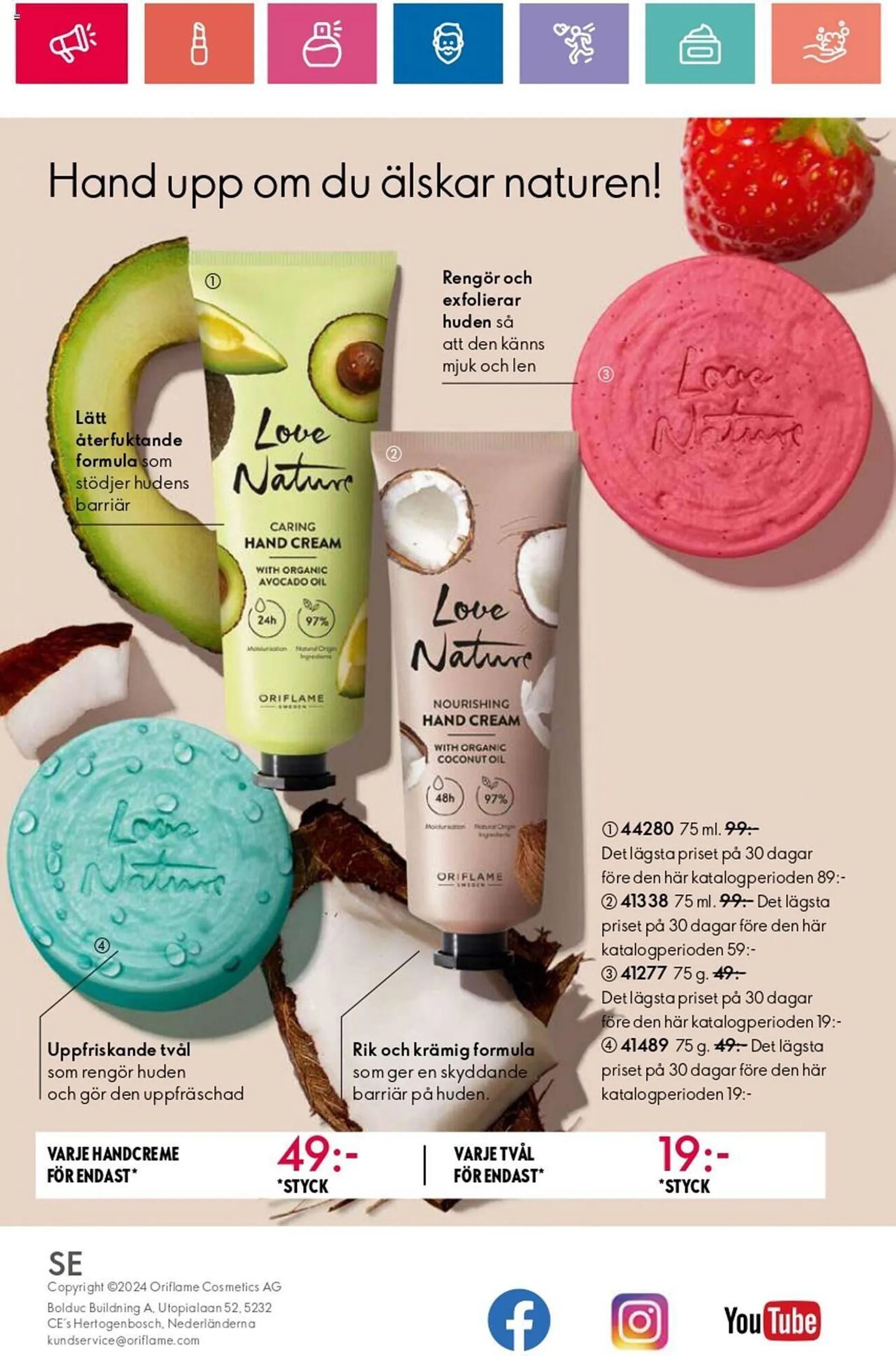 Oriflame reklamblad från 12 september till 2 oktober 2024 - Reklamblad sidor 182