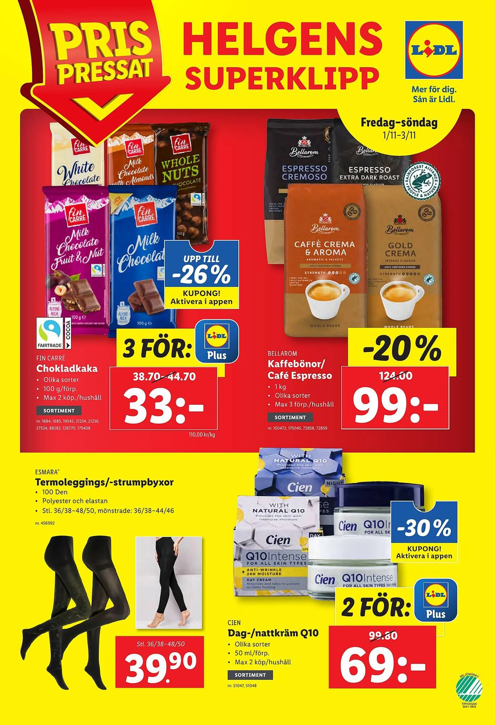 Lidl reklamblad från 28 oktober till 3 november 2024 - Reklamblad sidor 28