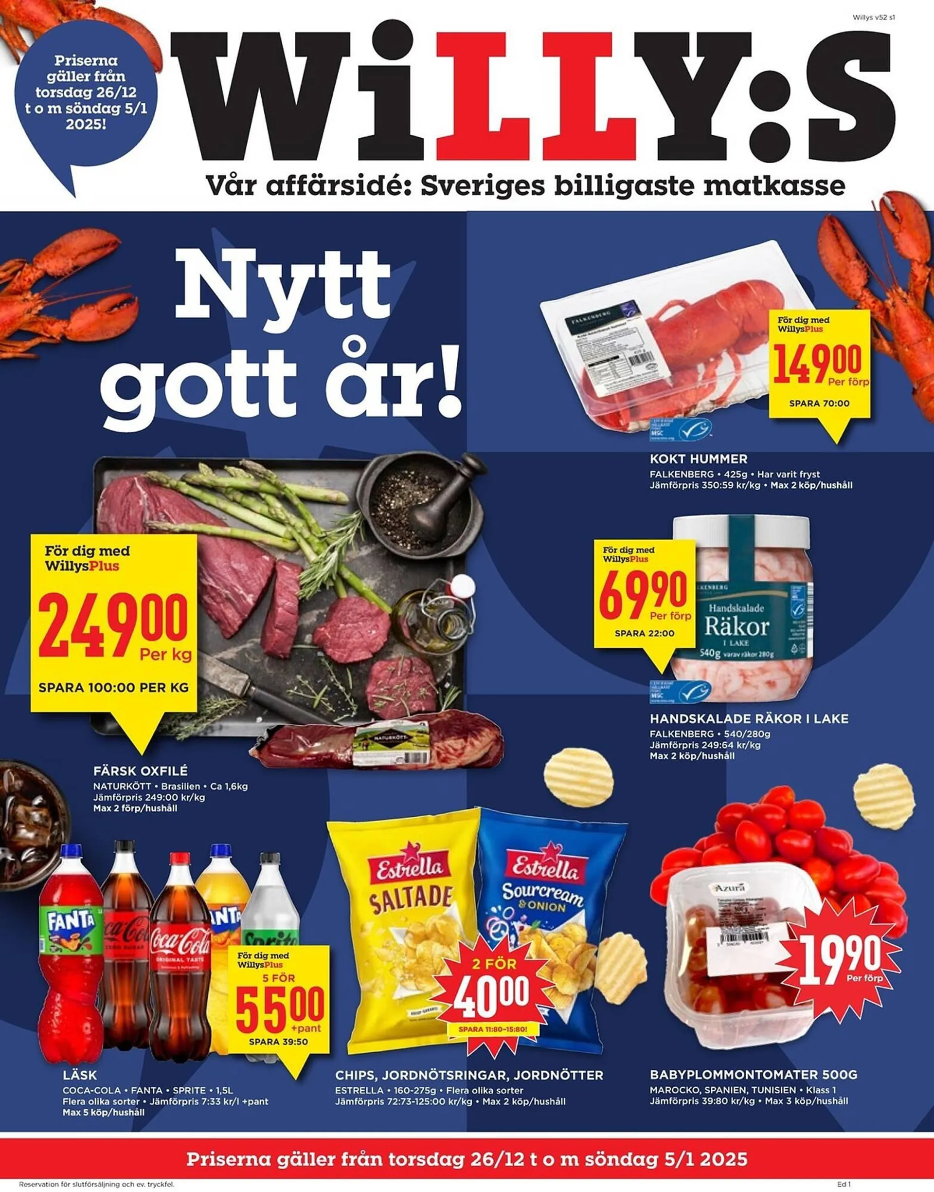 Willys reklamblad - 1