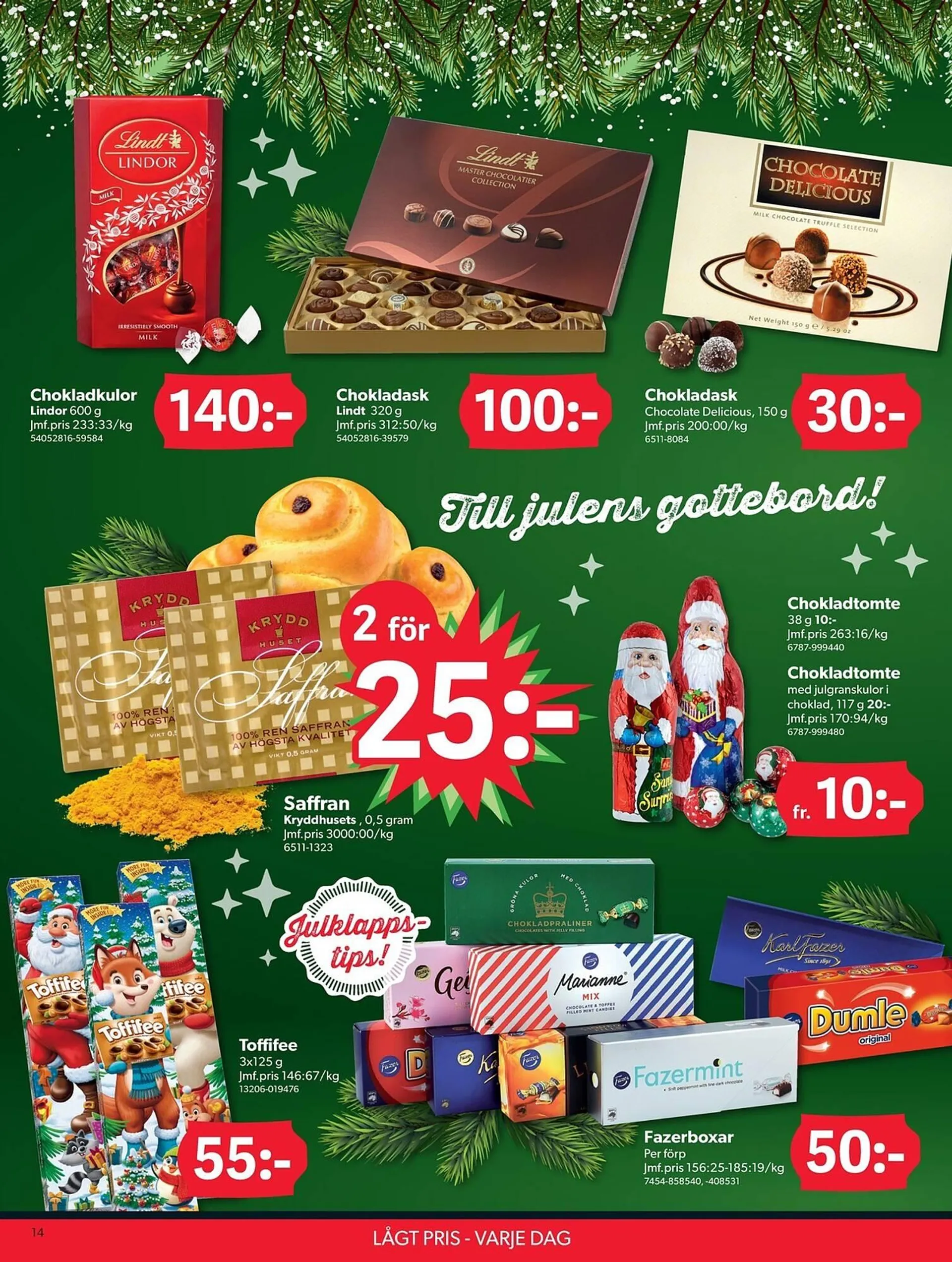 DollarStore reklamblad från 2 december till 2 januari 2025 - Reklamblad sidor 14