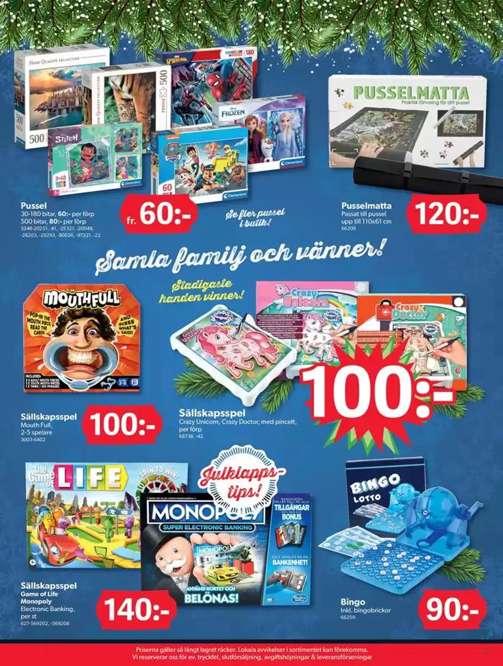 DollarStore Erbjudanden från 4 december till 18 december 2024 - Reklamblad sidor 5