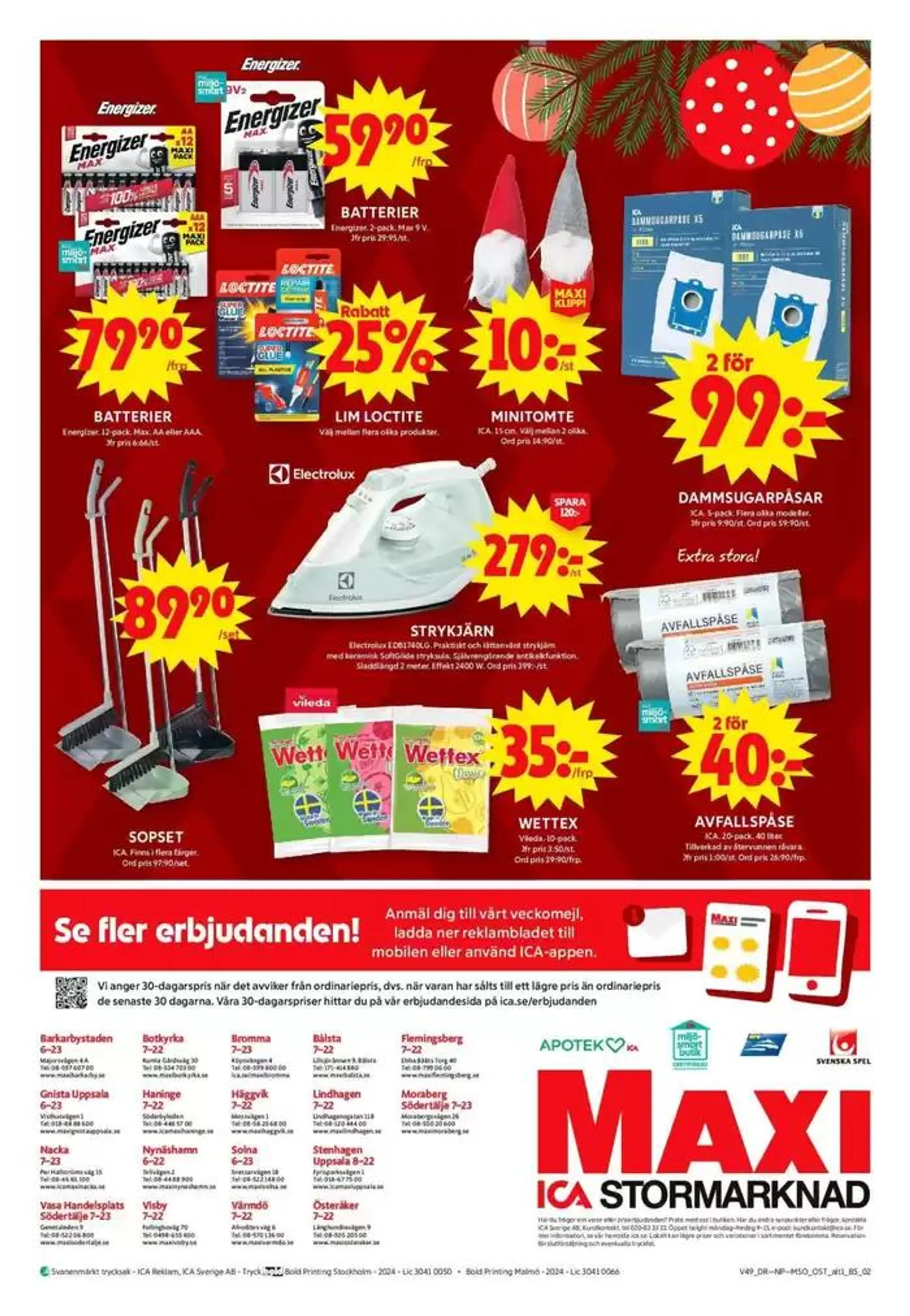 Top-erbjudanden för alla fyndjägare från 1 december till 15 december 2024 - Reklamblad sidor 11