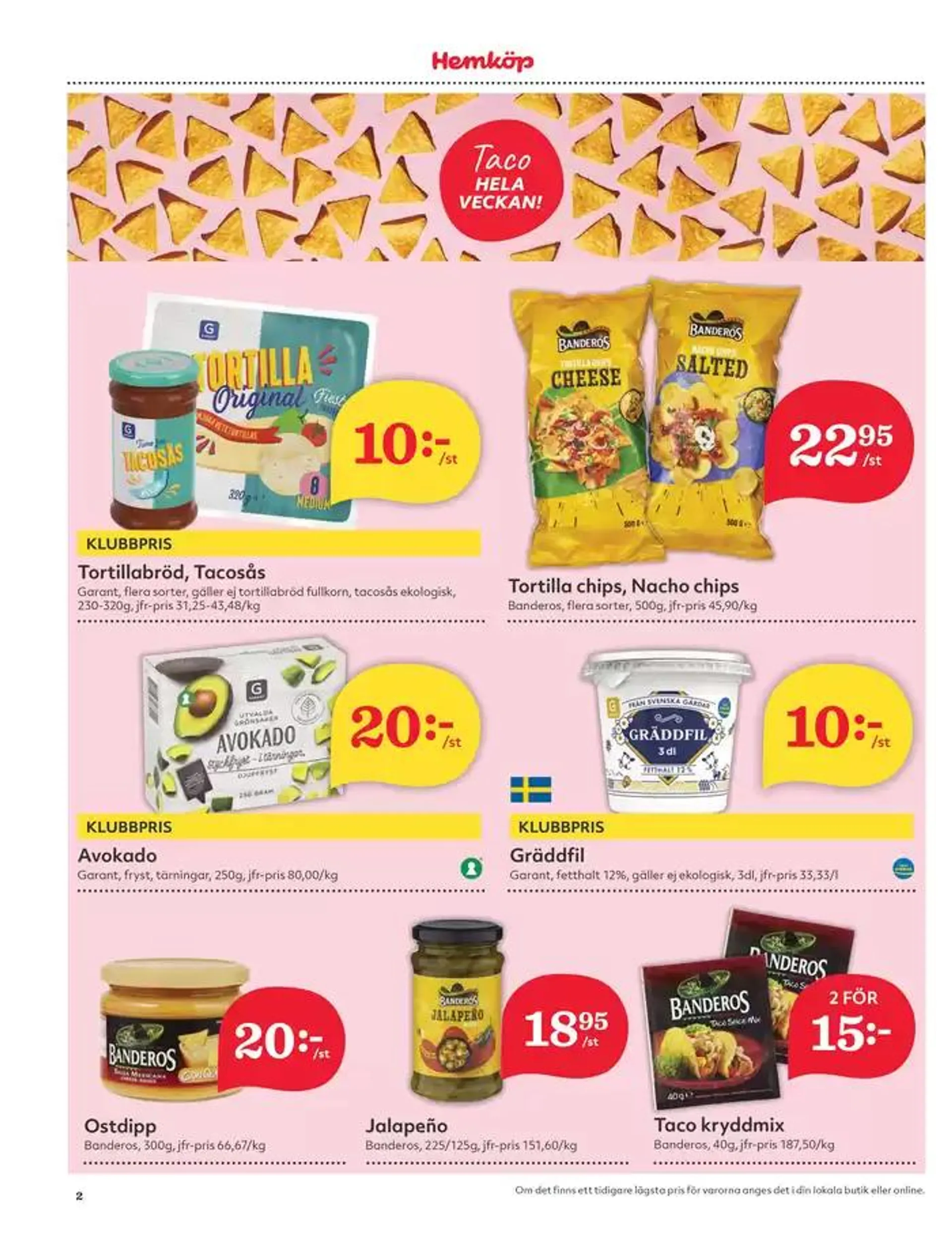 Aktuella deals och erbjudanden från 18 november till 24 november 2024 - Reklamblad sidor 2