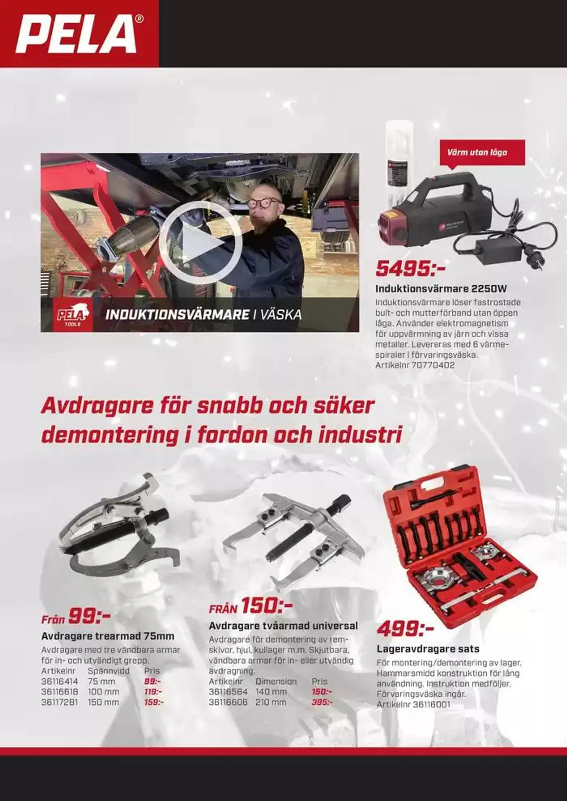 Ahlsell Pela Tools från 1 oktober till 15 oktober 2024 - Reklamblad sidor 4