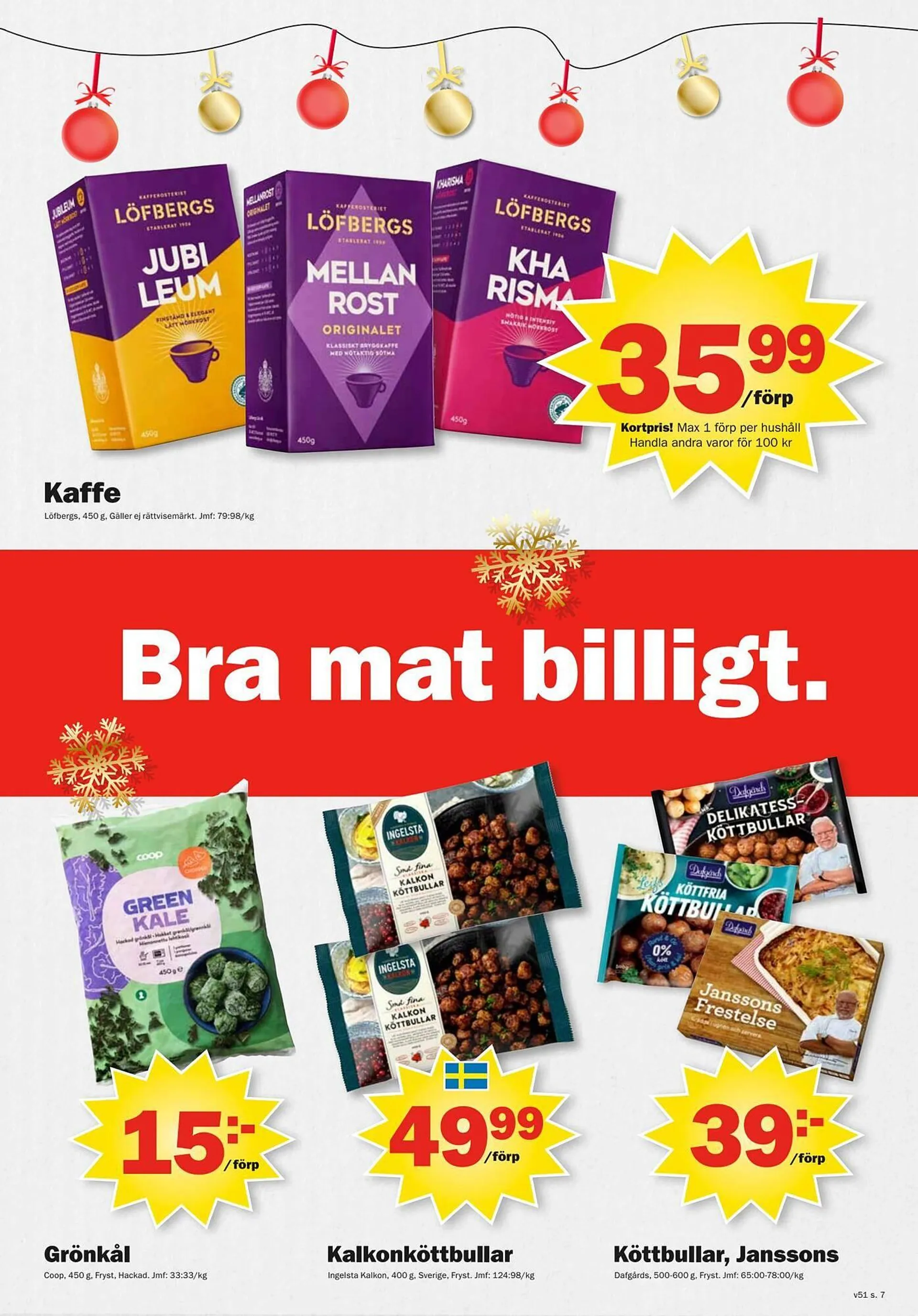 Pekås reklamblad från 15 december till 26 december 2024 - Reklamblad sidor 7