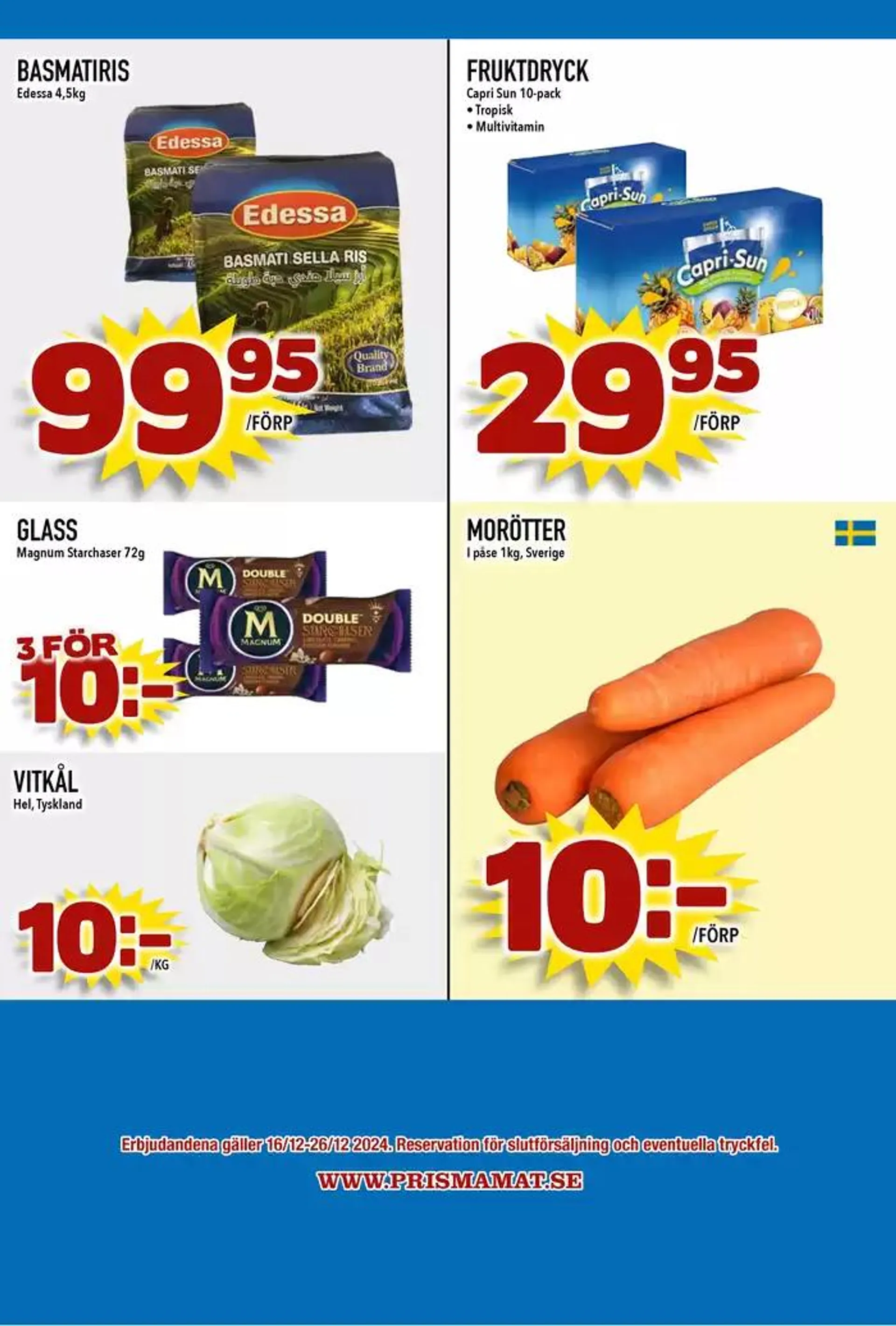 Prisma Mat reklambad från 16 december till 22 december 2024 - Reklamblad sidor 8