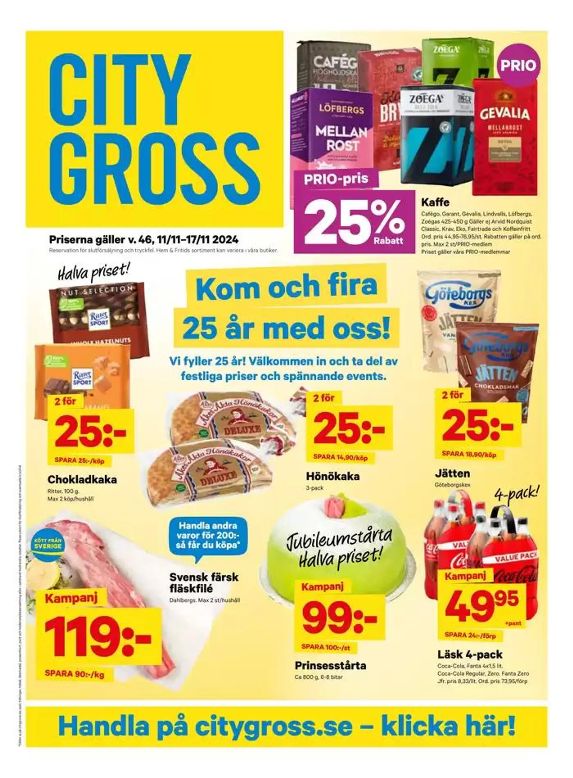 Aktuella specialerbjudanden från 11 november till 17 november 2024 - Reklamblad sidor 4