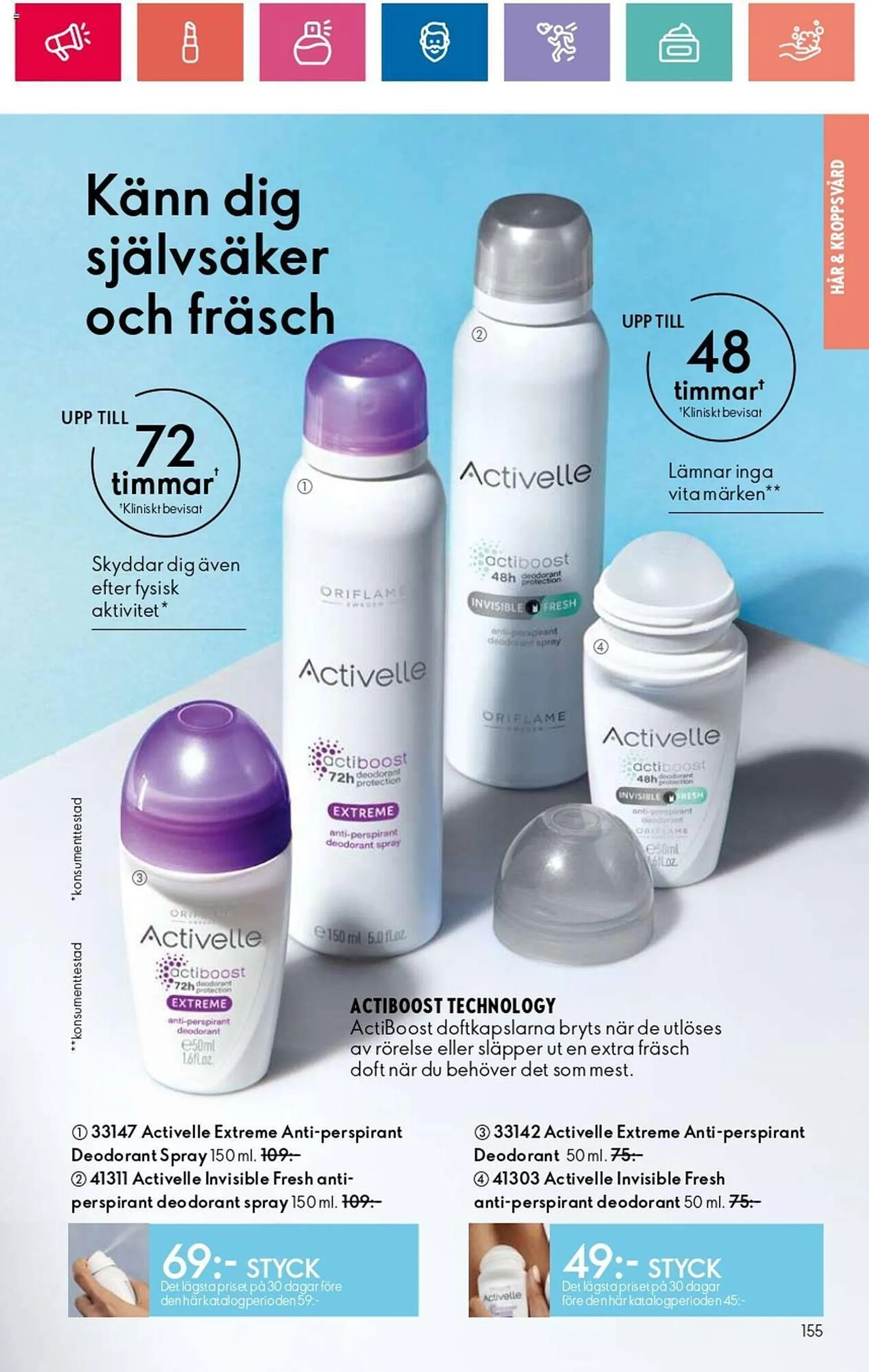 Oriflame reklamblad - 155