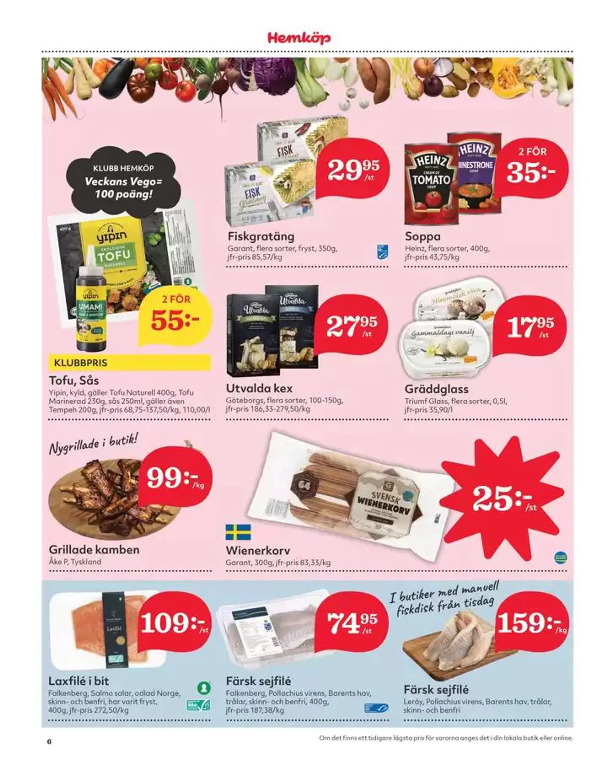 Top-deals och rabatter från 14 oktober till 20 oktober 2024 - Reklamblad sidor 6