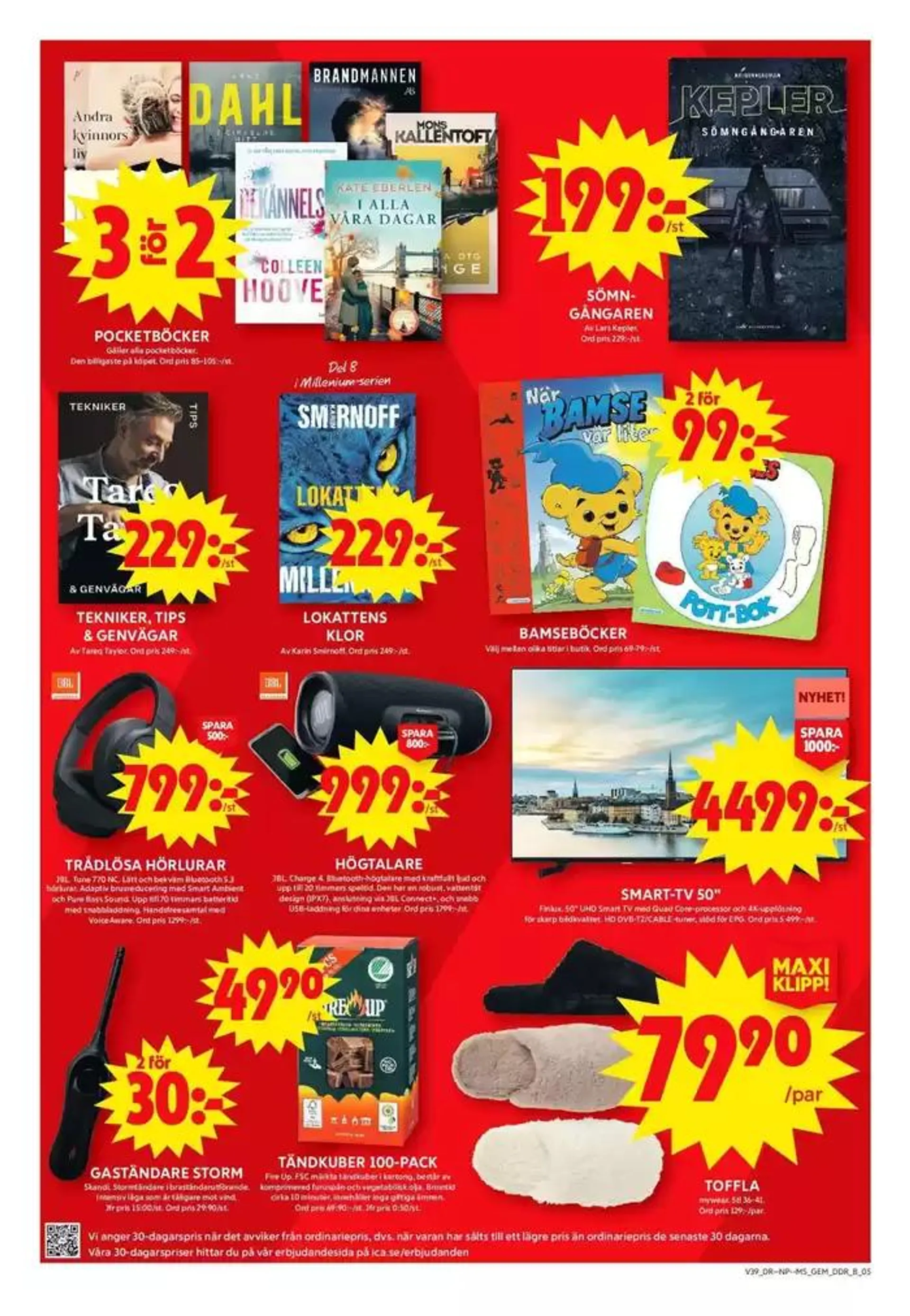 Fantastiskt erbjudande för alla kunder från 23 september till 7 oktober 2024 - Reklamblad sidor 3