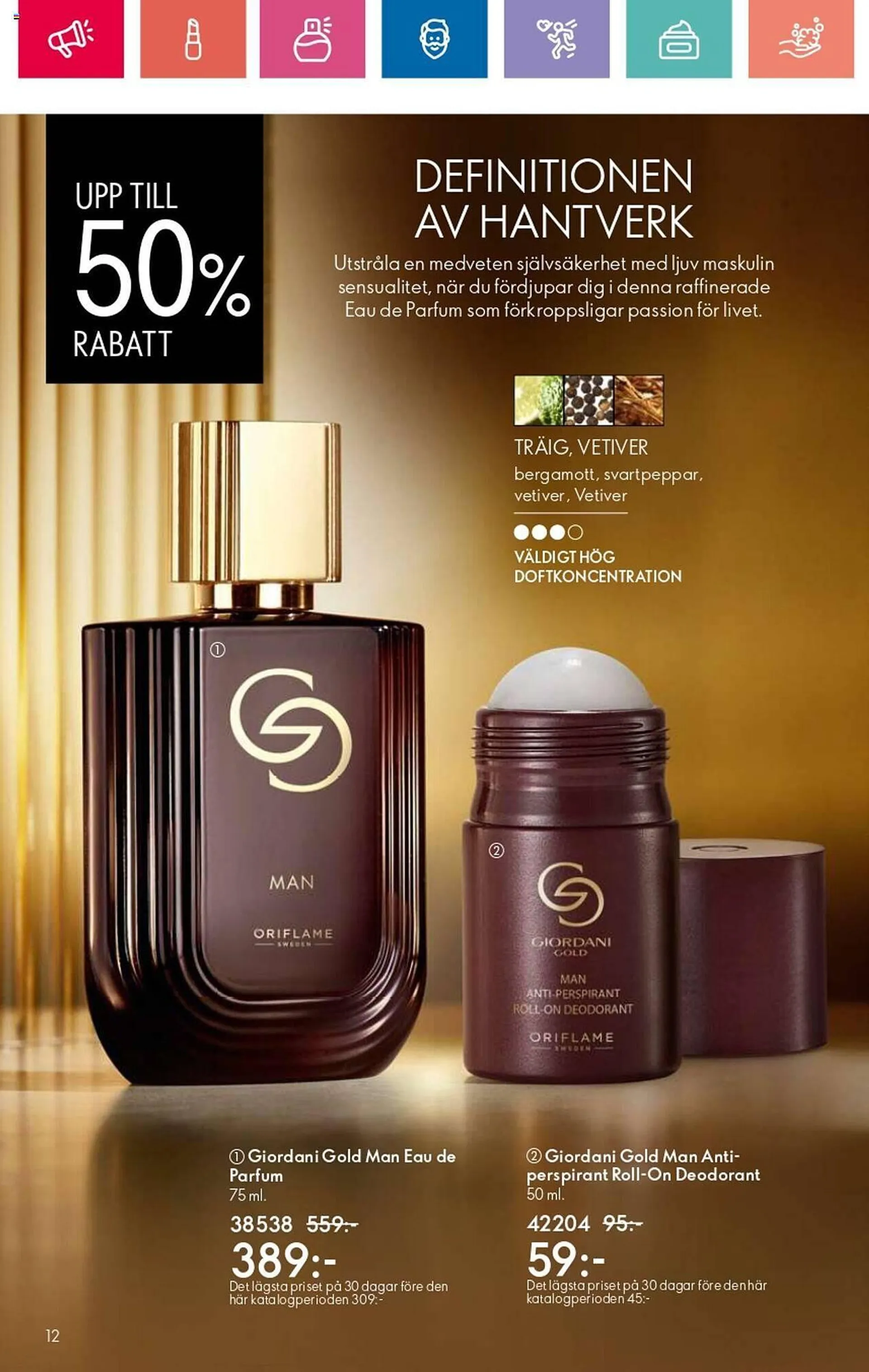 Oriflame reklamblad från 24 oktober till 13 november 2024 - Reklamblad sidor 12