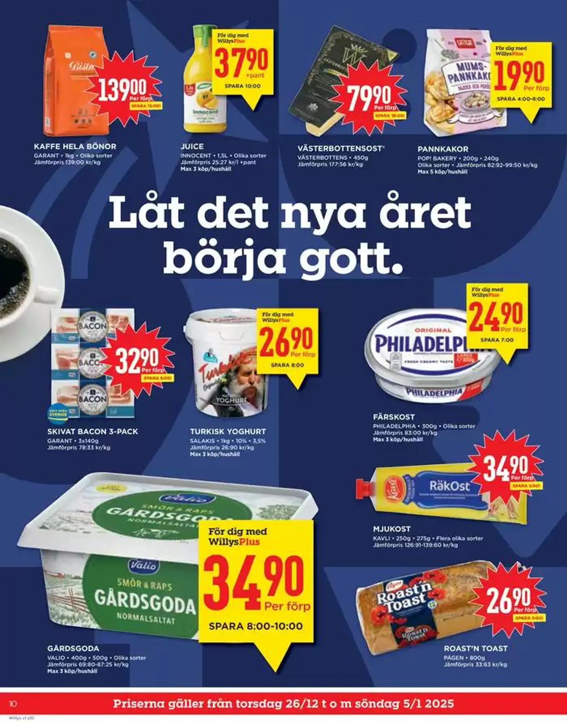 Exklusiva fynd från 23 december till 29 december 2024 - Reklamblad sidor 10