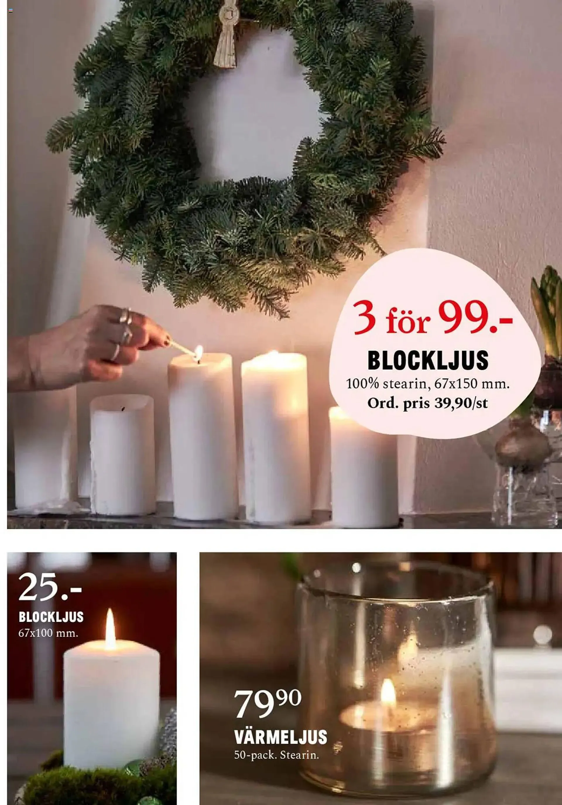 Blomsterlandet reklamblad från 25 november till 1 december 2024 - Reklamblad sidor 9