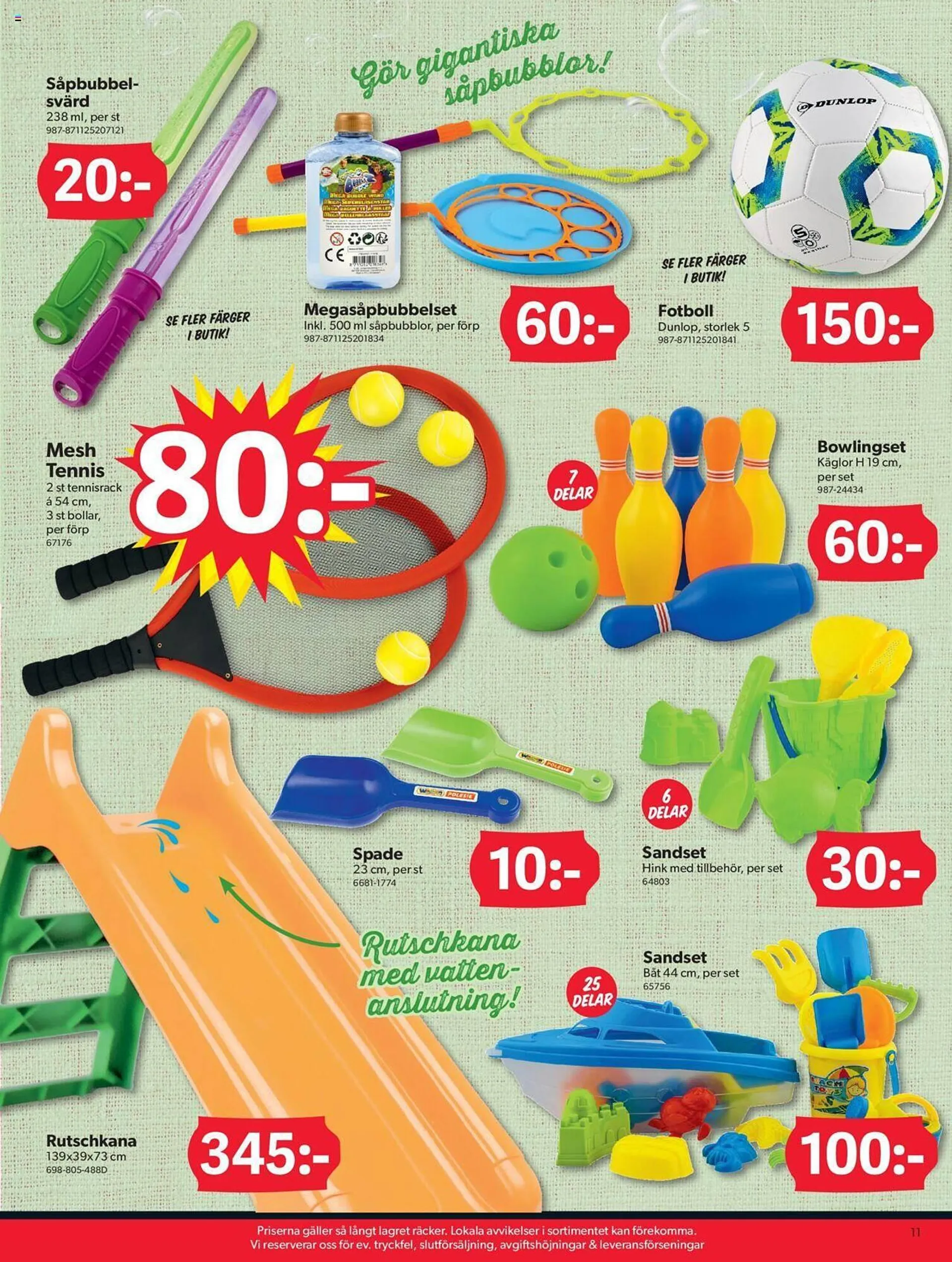 DollarStore reklamblad från 22 april till 12 maj 2024 - Reklamblad sidor 11