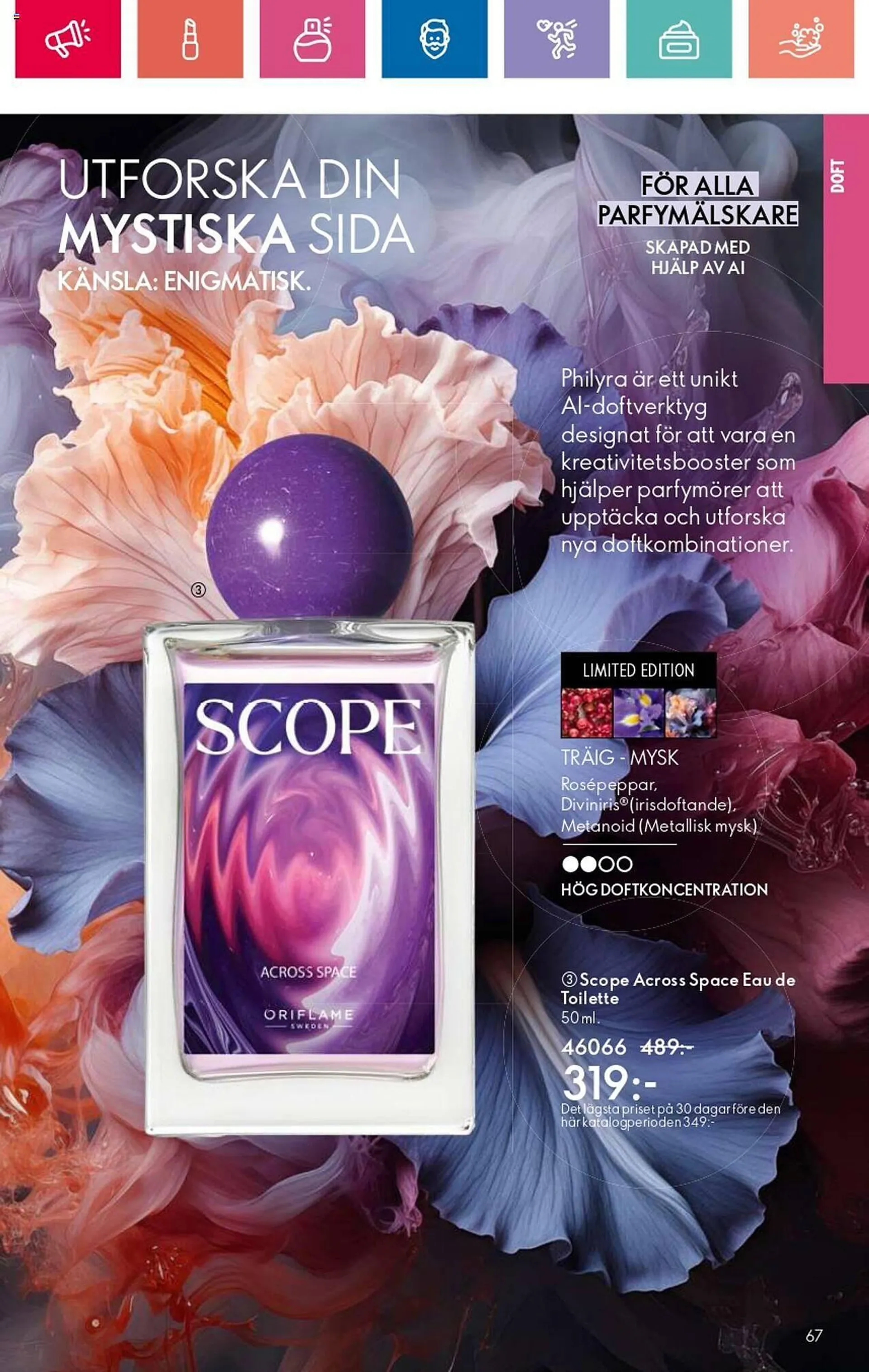 Oriflame reklamblad från 24 oktober till 13 november 2024 - Reklamblad sidor 67