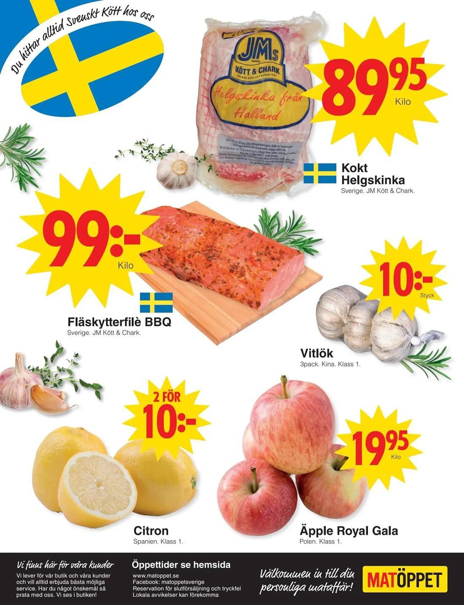 Matöppet reklamblad från 7 april till 13 april 2025 - Reklamblad sidor 4
