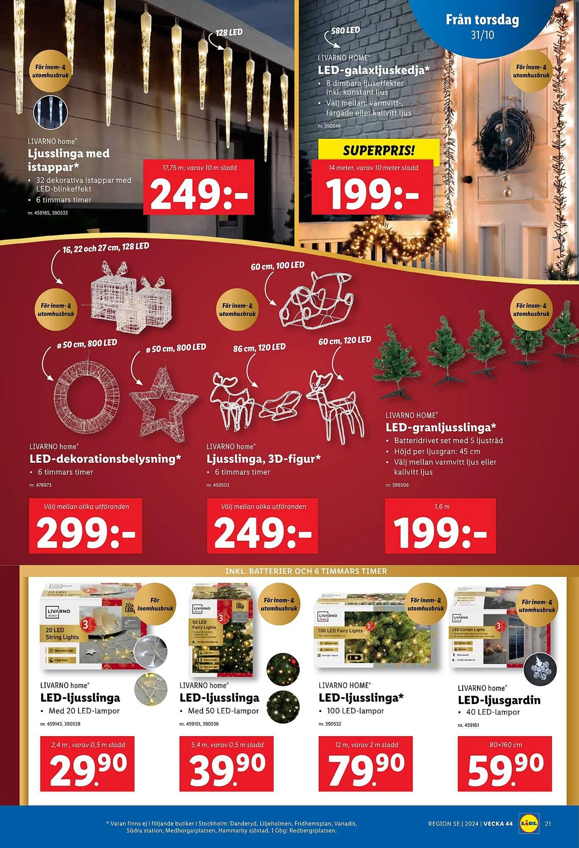 Lidl reklamblad från 28 oktober till 3 november 2024 - Reklamblad sidor 25