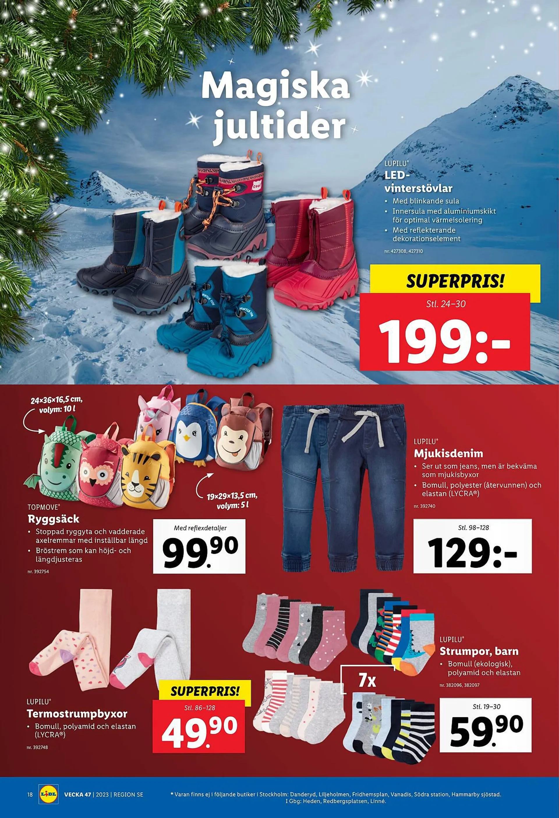 Lidl reklamblad från 20 november till 26 november 2023 - Reklamblad sidor 22