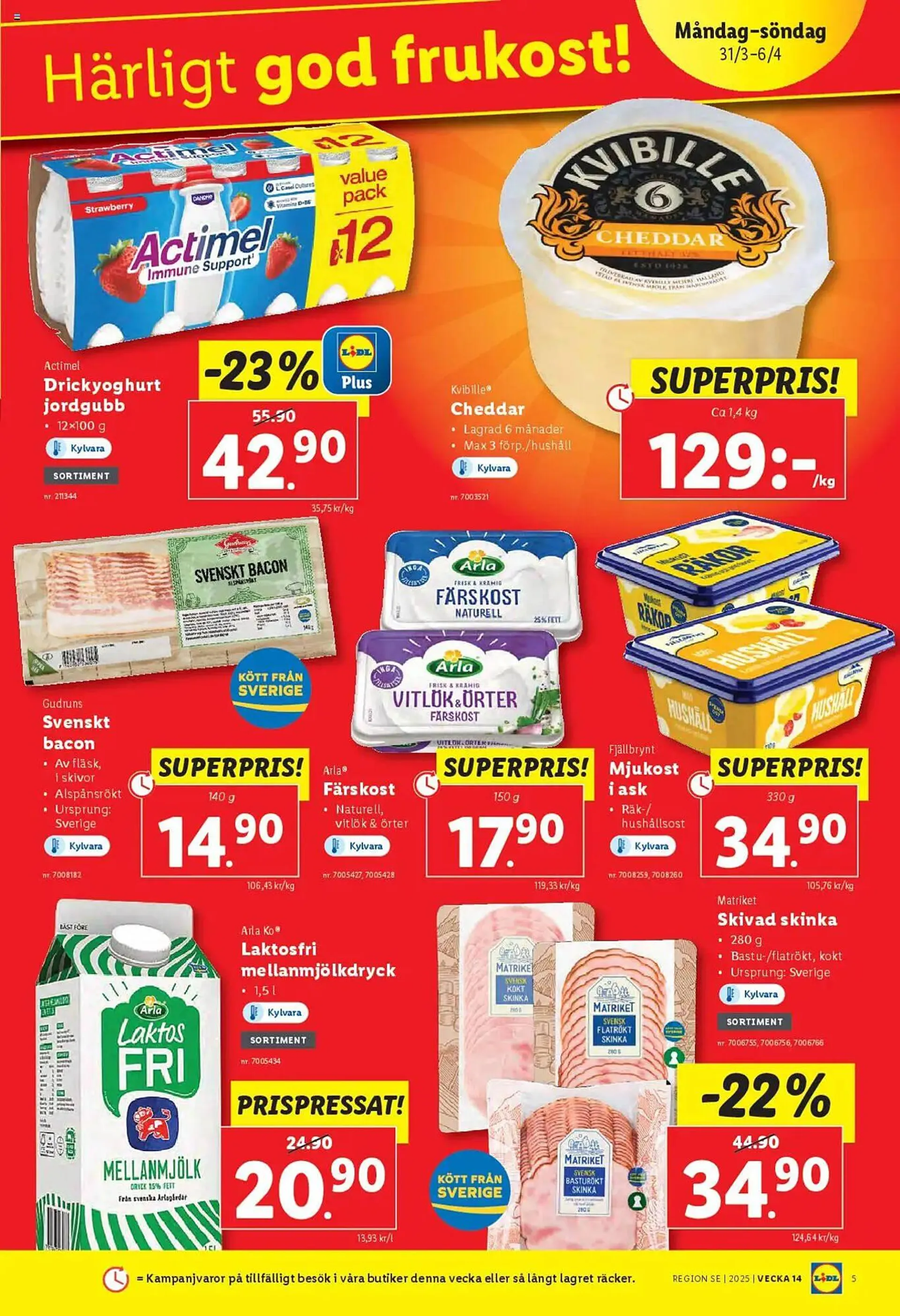 Lidl reklamblad från 31 mars till 6 april 2025 - Reklamblad sidor 5