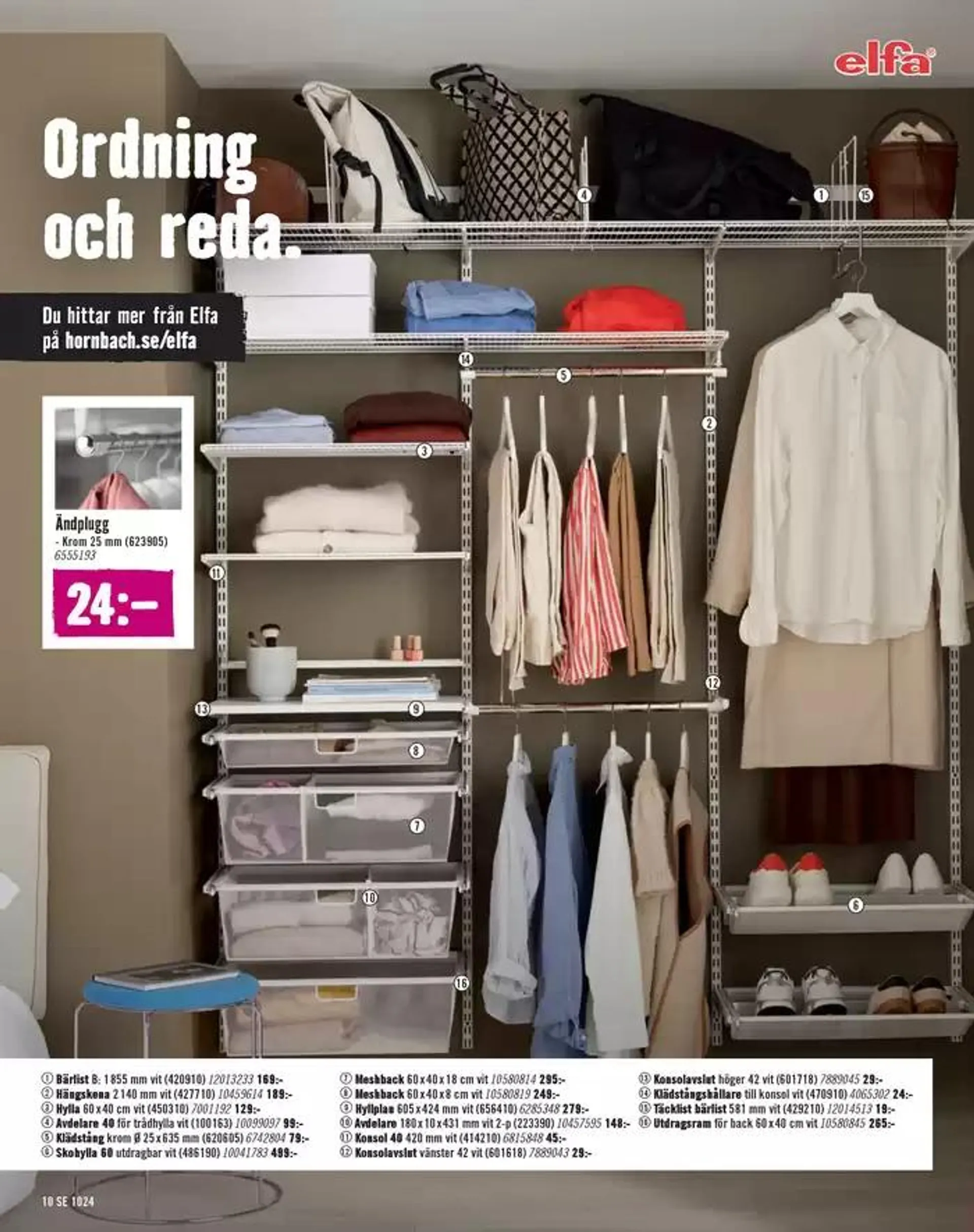  Hornbach reklamblad  från 9 oktober till 31 oktober 2024 - Reklamblad sidor 10