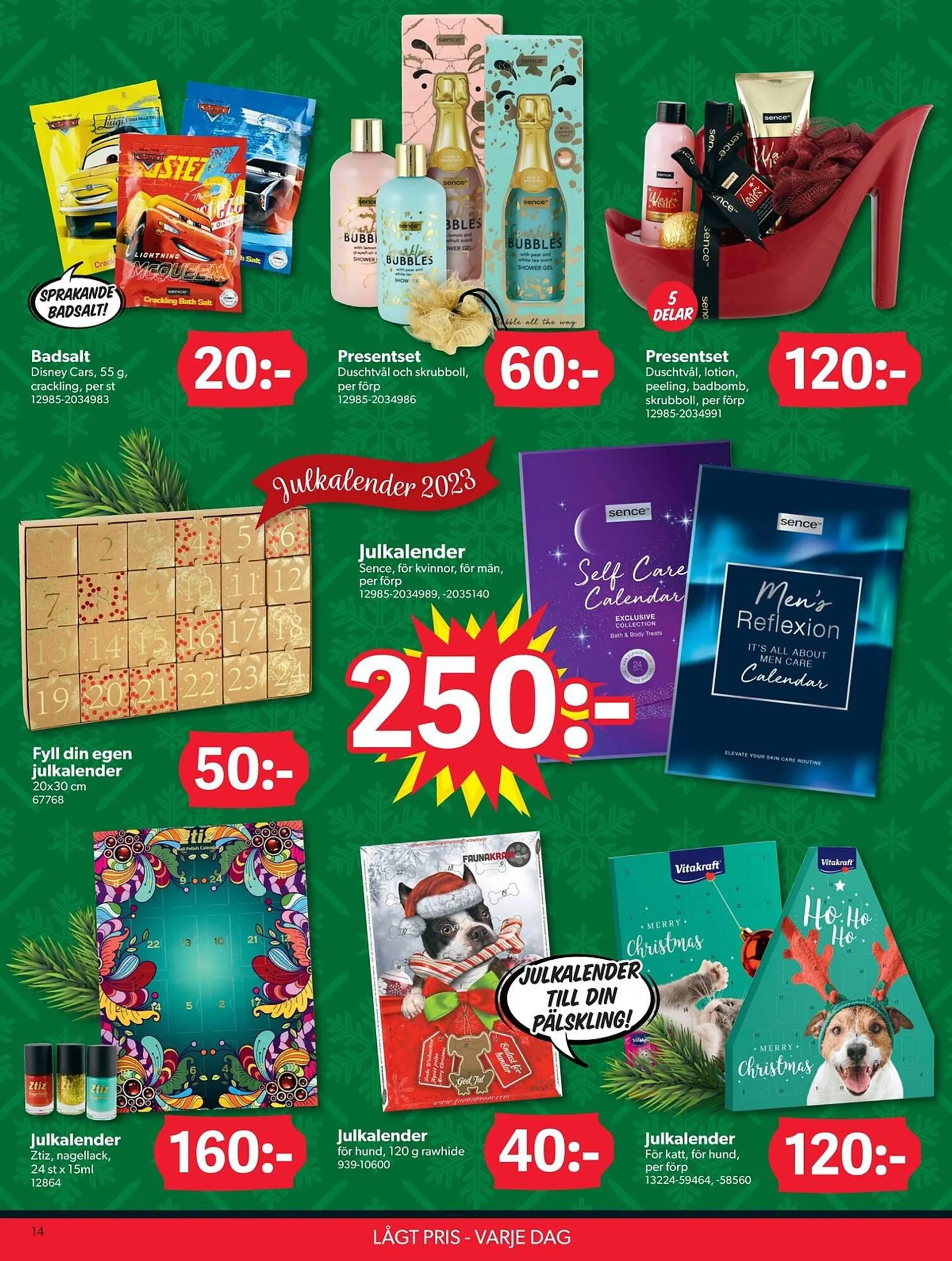 DollarStore reklamblad från 23 oktober till 23 november 2023 - Reklamblad sidor 14