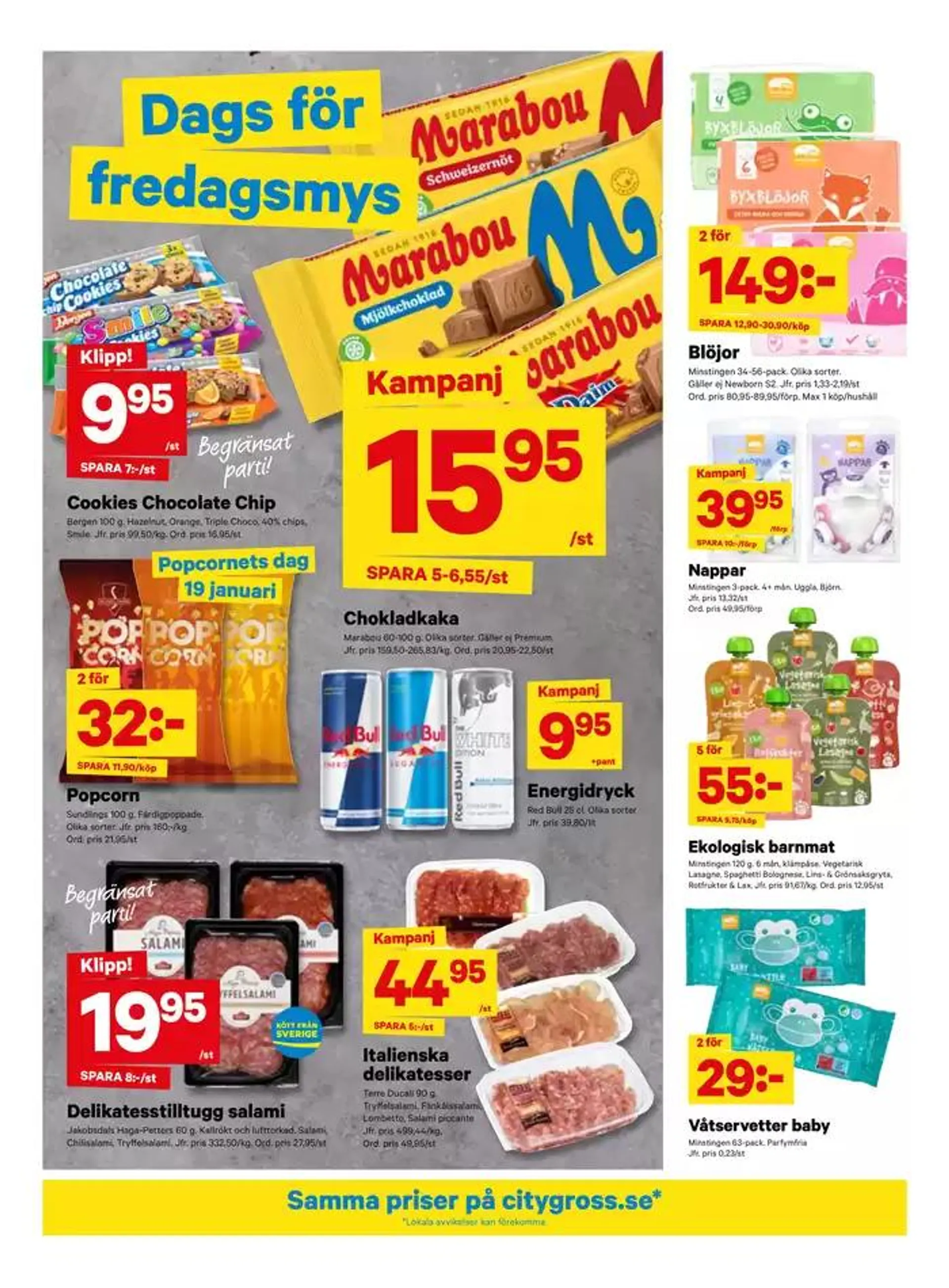 Top-deals för alla kunder från 20 januari till 26 januari 2025 - Reklamblad sidor 7