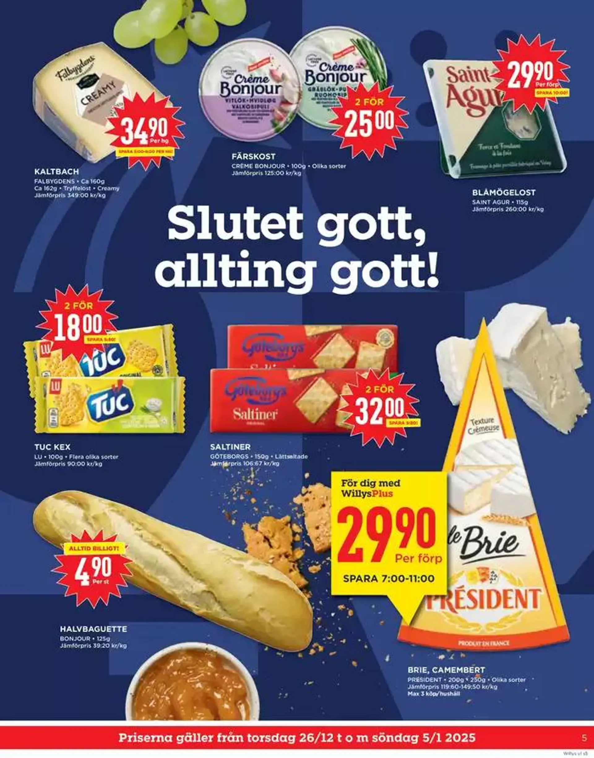 Exklusiva fynd från 23 december till 29 december 2024 - Reklamblad sidor 5