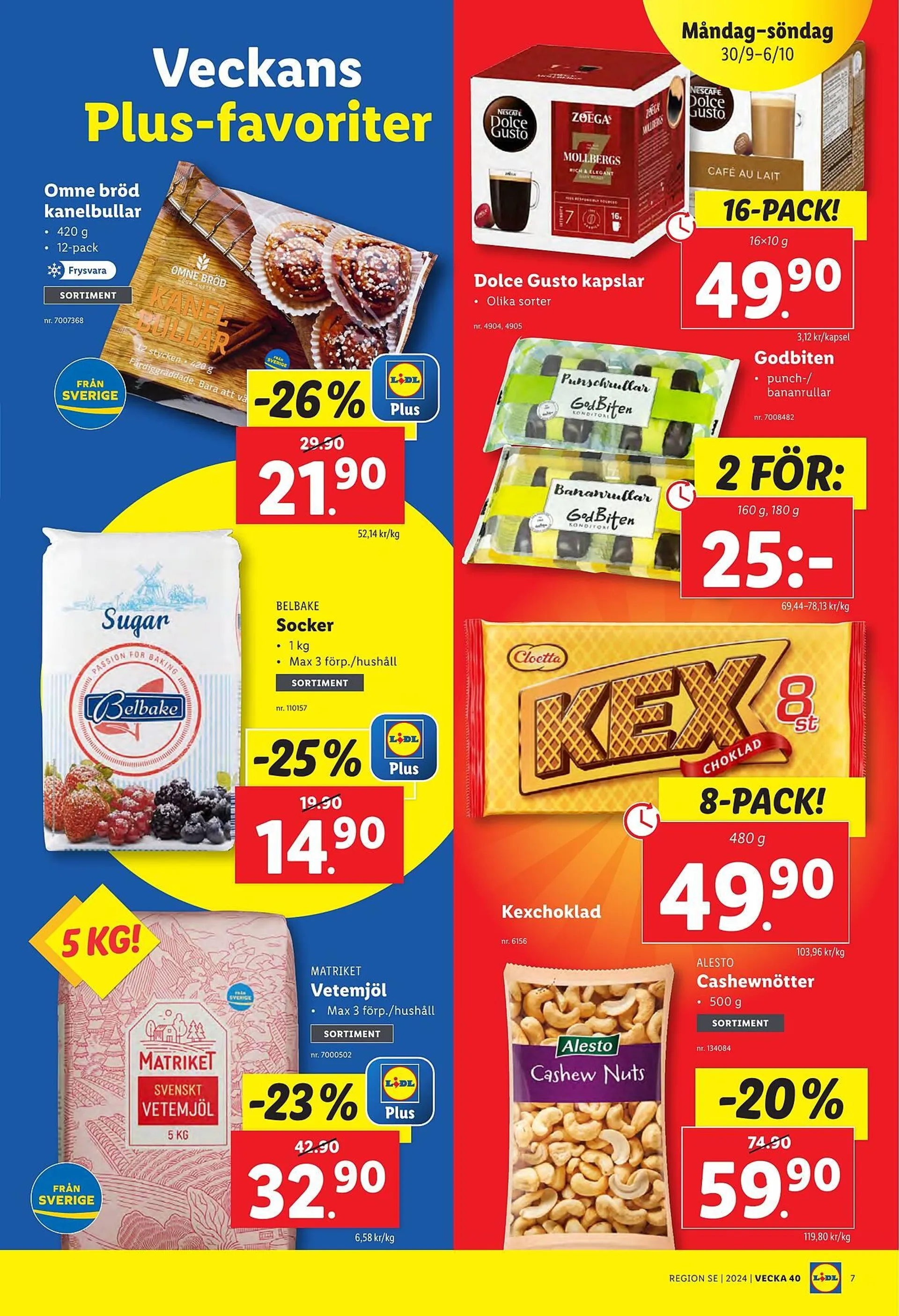 Lidl reklamblad från 30 september till 6 oktober 2024 - Reklamblad sidor 7