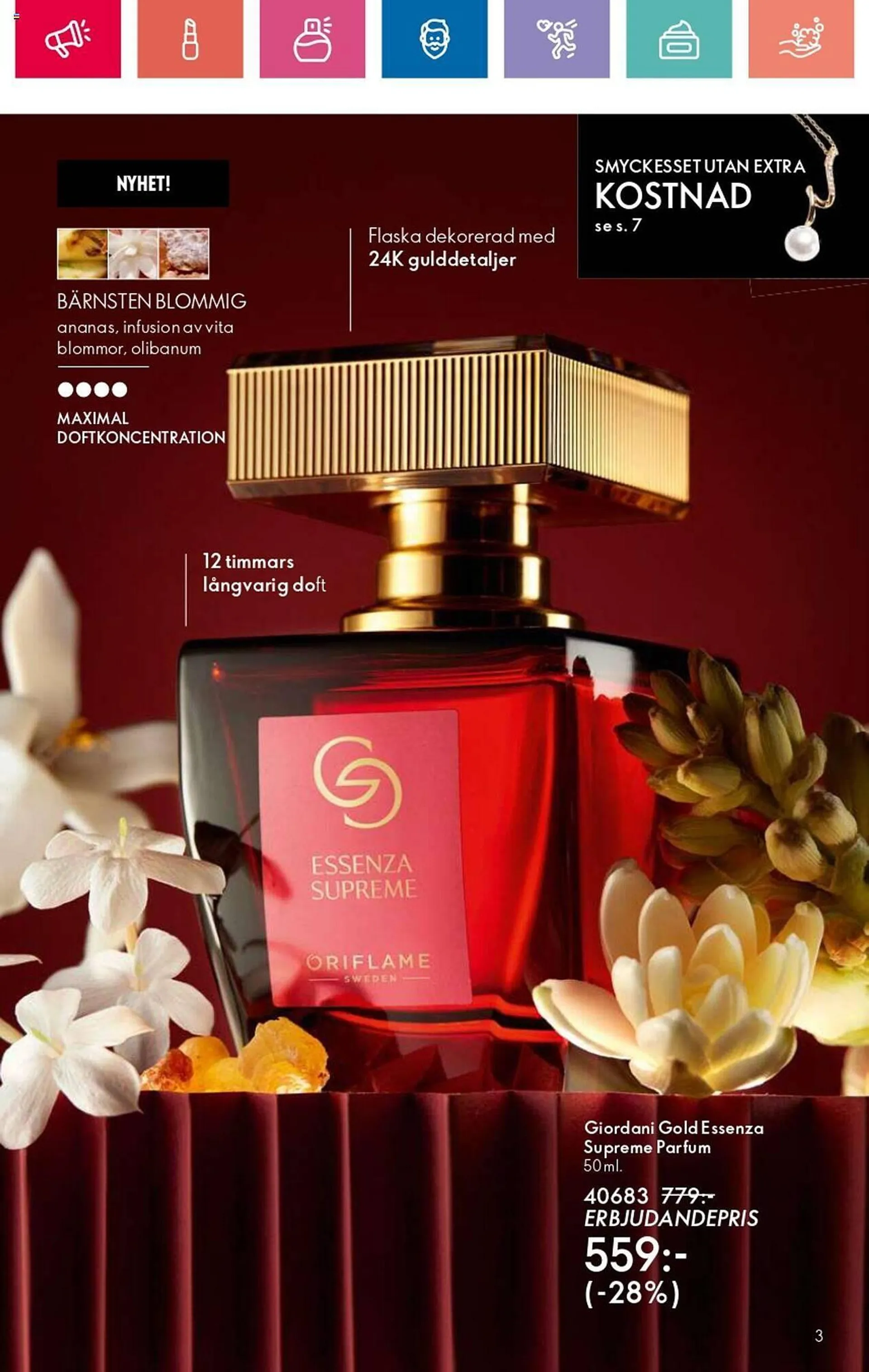 Oriflame reklamblad från 24 oktober till 13 november 2024 - Reklamblad sidor 3