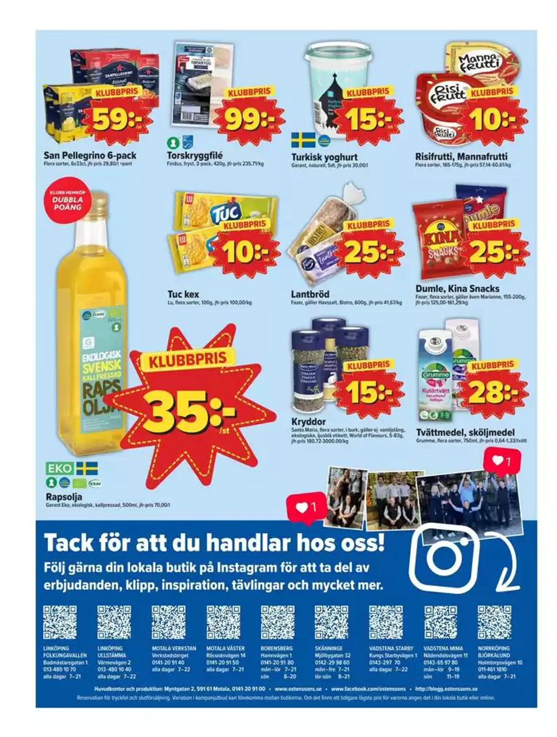 Östenssons reklambad från 20 oktober till 3 november 2024 - Reklamblad sidor 8