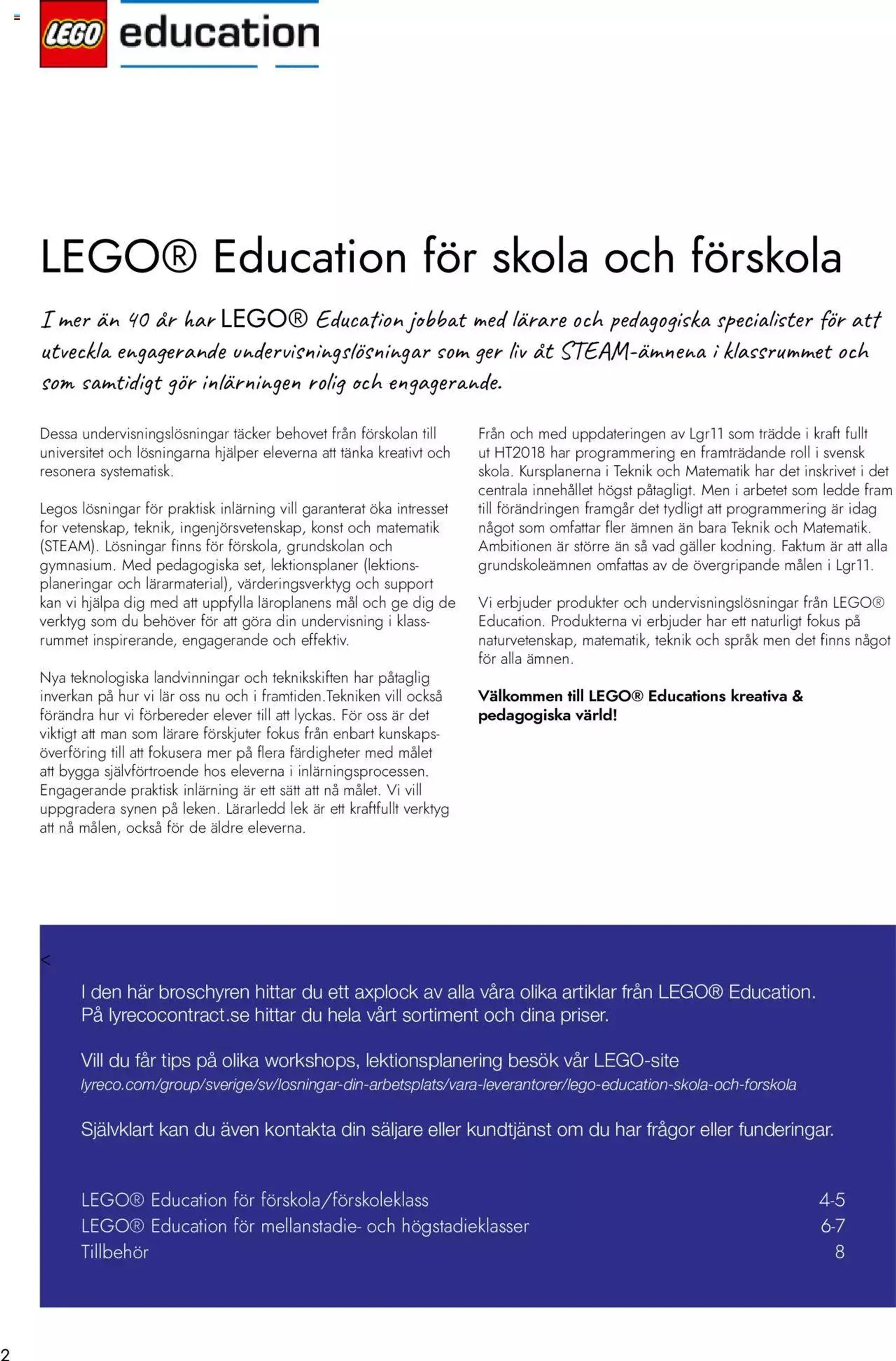 Staples - Informationsblad Lego Education - 1