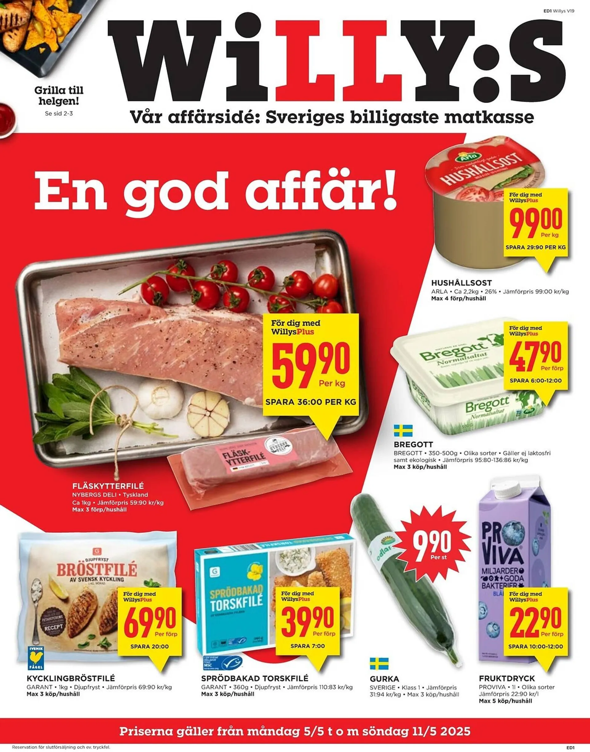 Willys reklamblad - 1