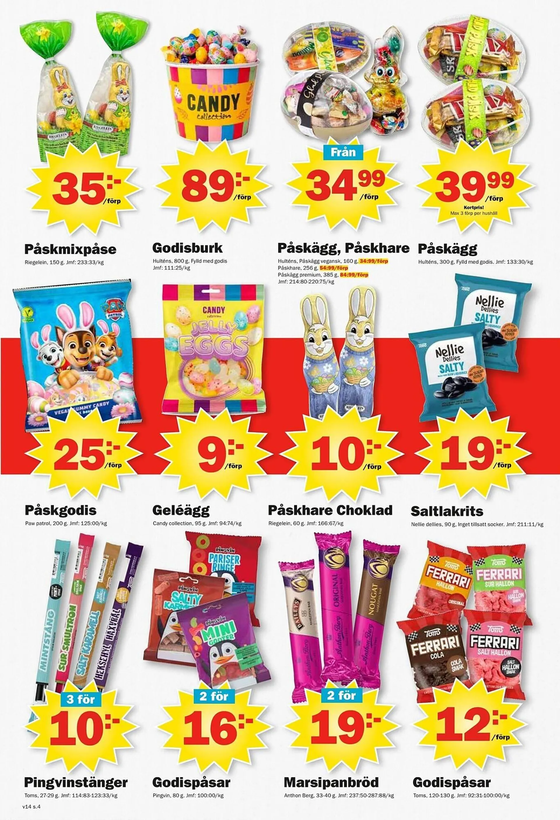 Pekås reklamblad från 31 mars till 6 april 2025 - Reklamblad sidor 4