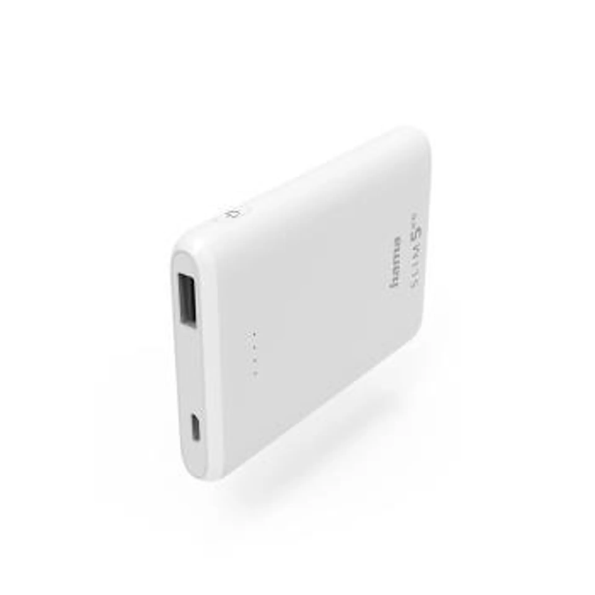 HAMA Powerbank Slim 5000mAh White