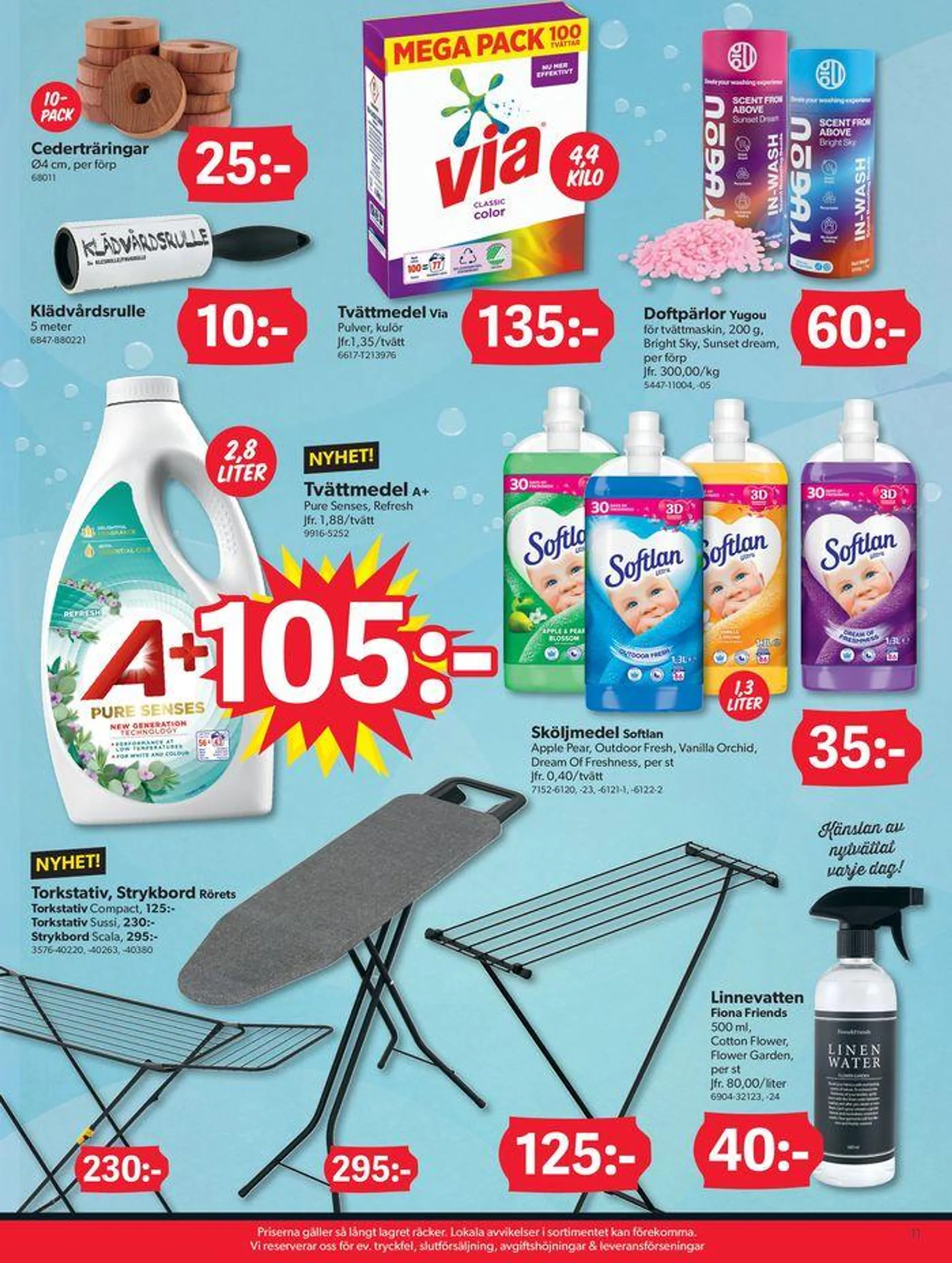 DollarStore Erbjudanden från 24 september till 8 oktober 2024 - Reklamblad sidor 11