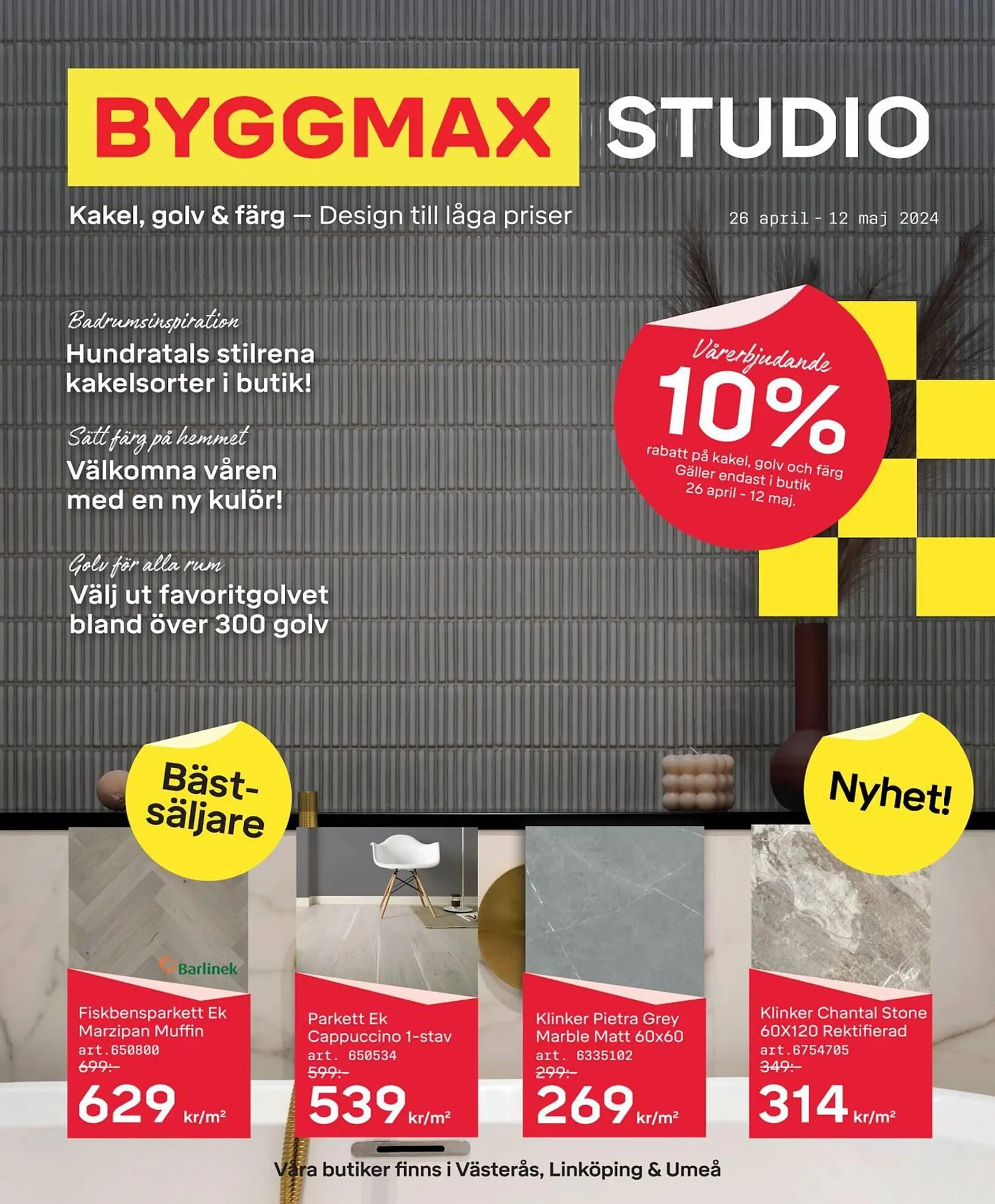 Byggmax reklamblad - 1