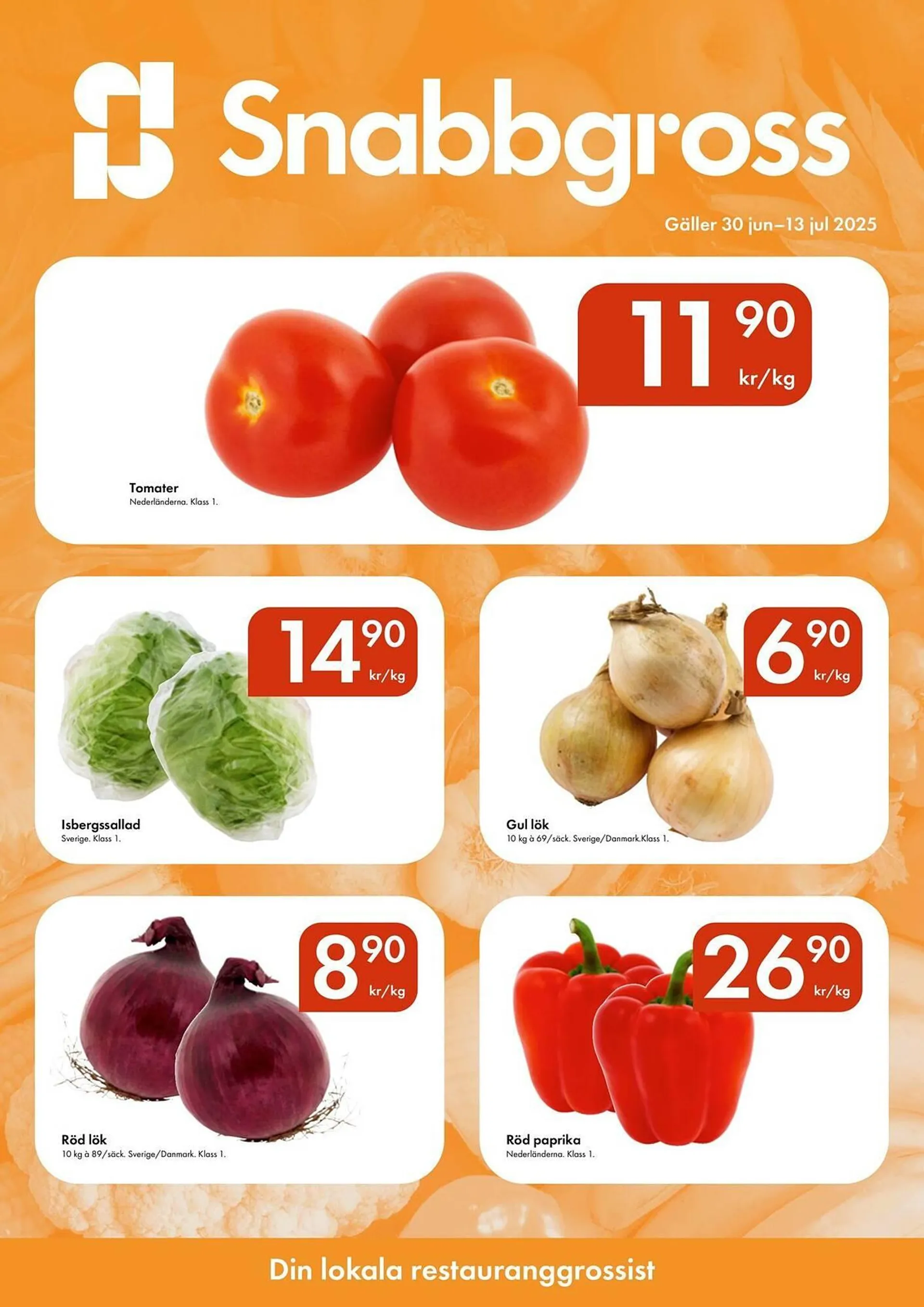 Snabbgross reklamblad - 1
