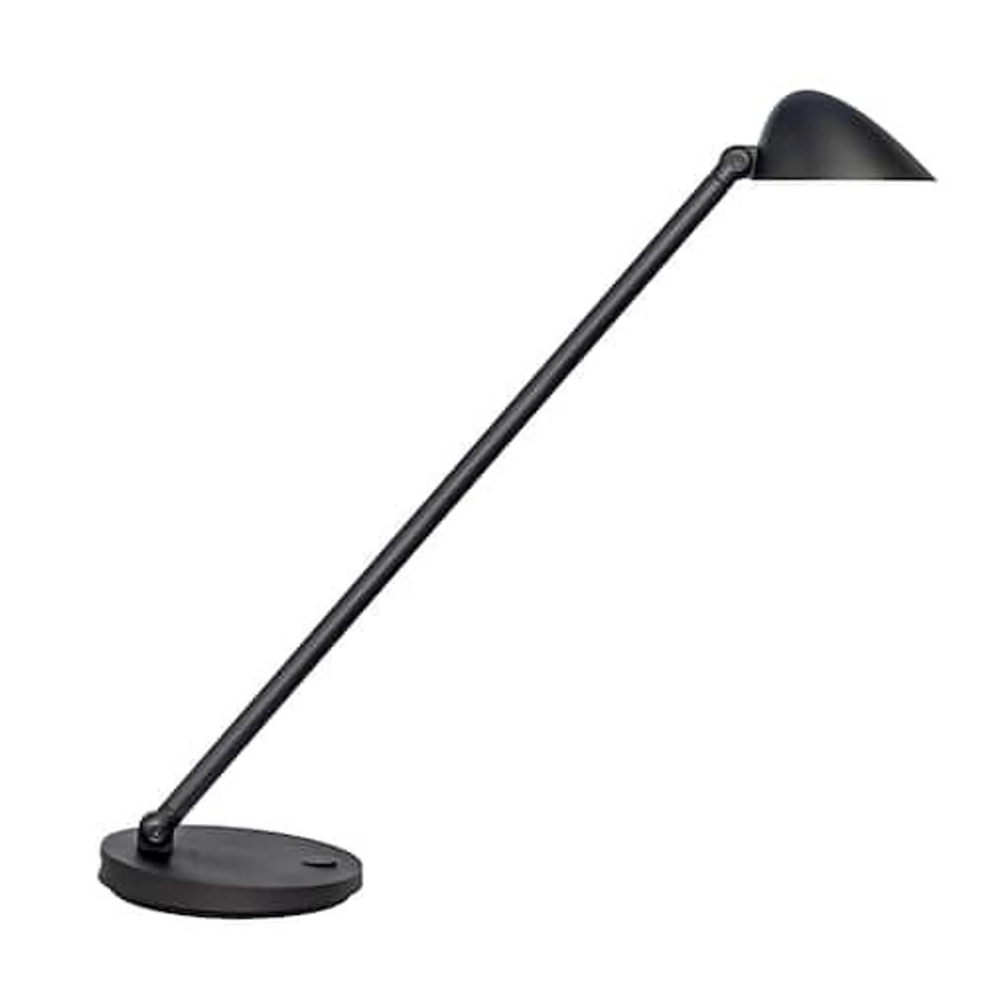 Unilux Jack LED-skrivbordslampa, svart, EU-kontakt