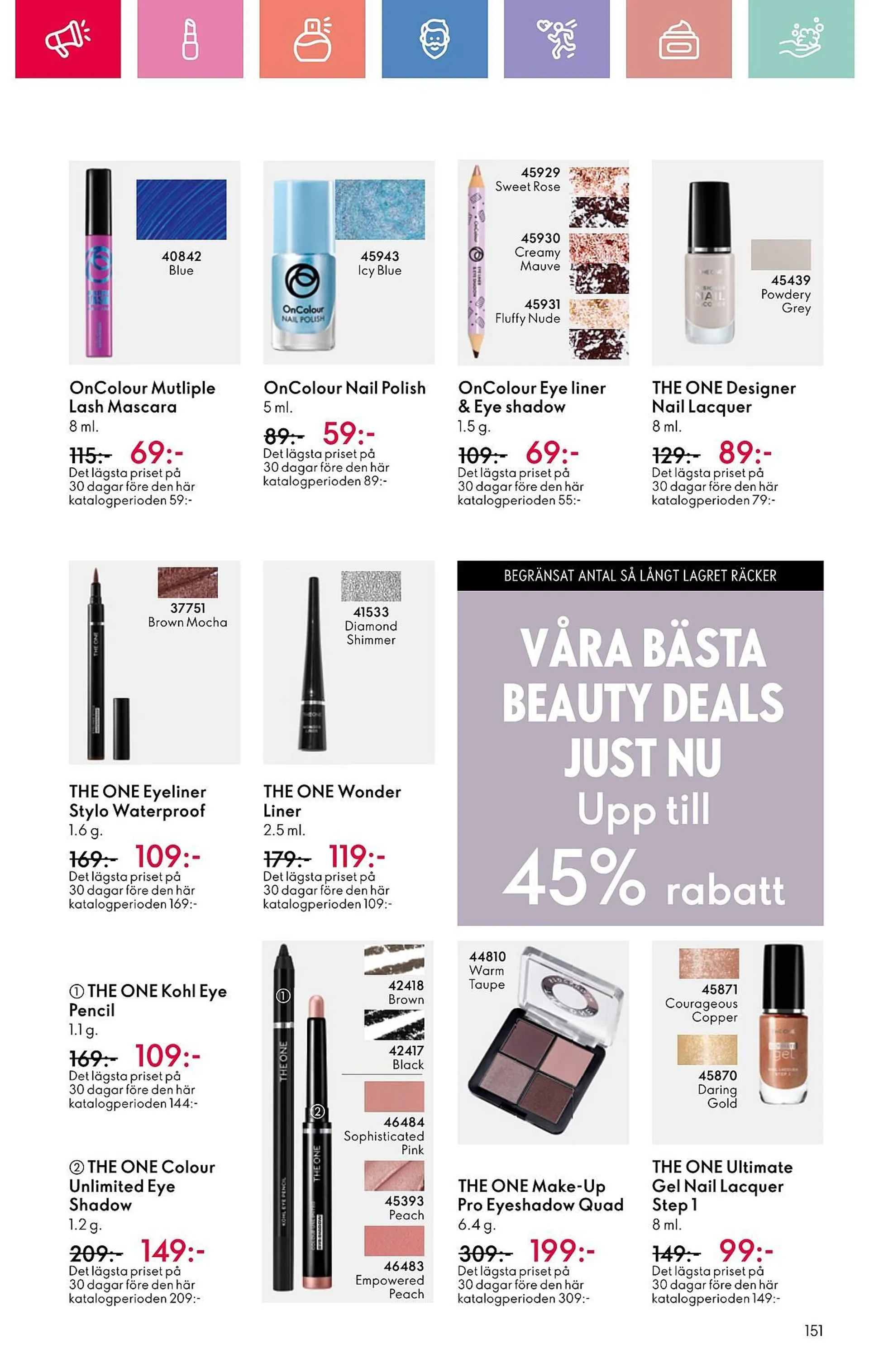 Oriflame reklamblad från 3 januari till 22 januari 2025 - Reklamblad sidor 151