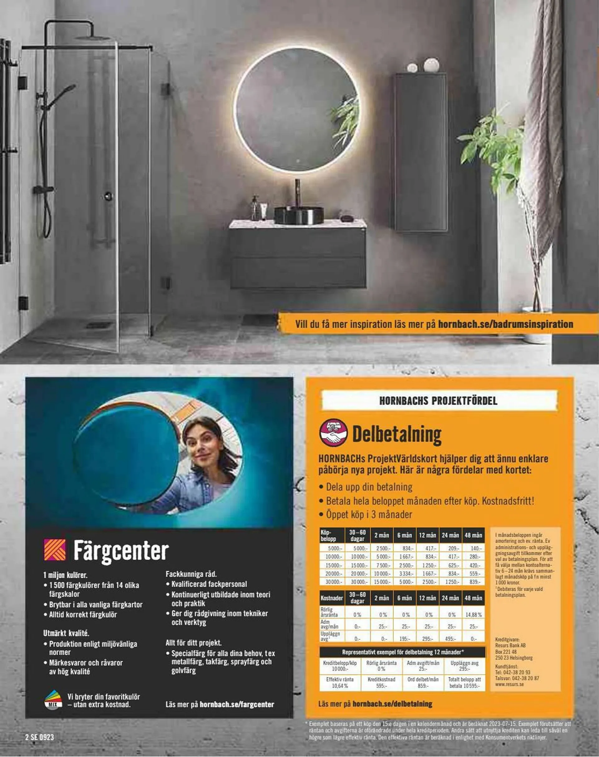 Hornbach reklamblad från 1 september till 27 september 2023 - Reklamblad sidor 2