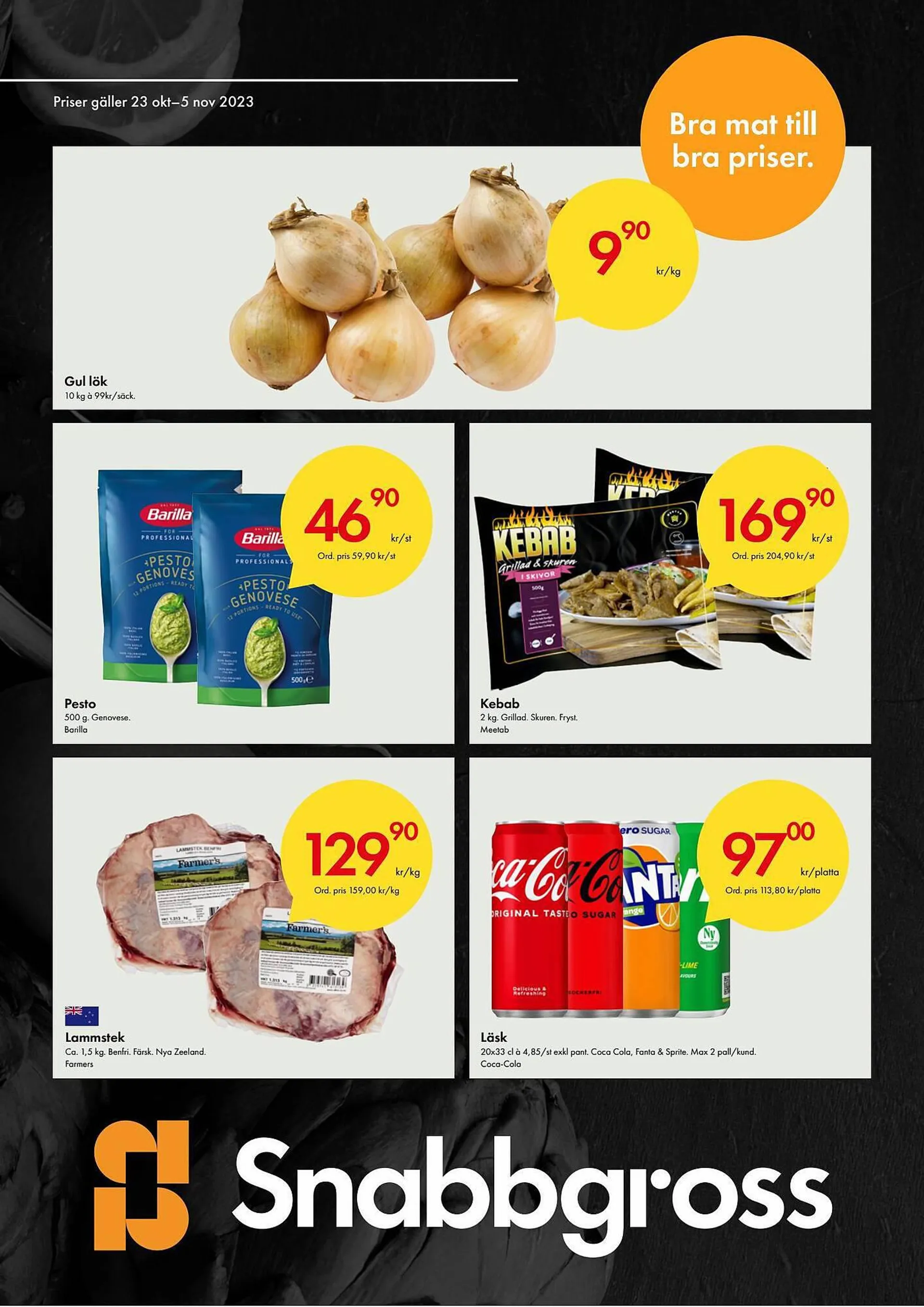 Snabbgross reklamblad - 1