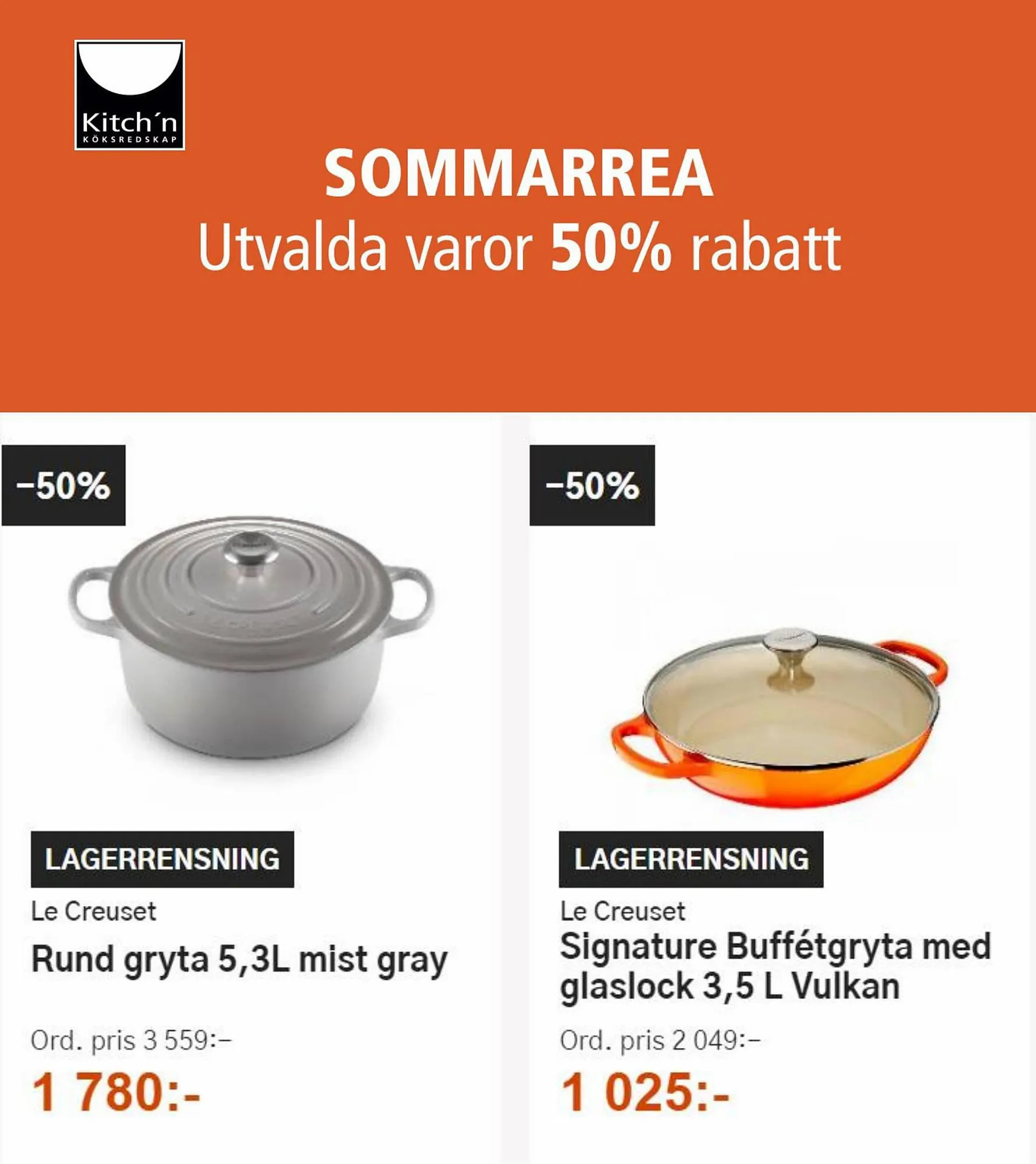 Kitch'n reklamblad från 2 juli till 5 augusti 2023 - Reklamblad sidor 4