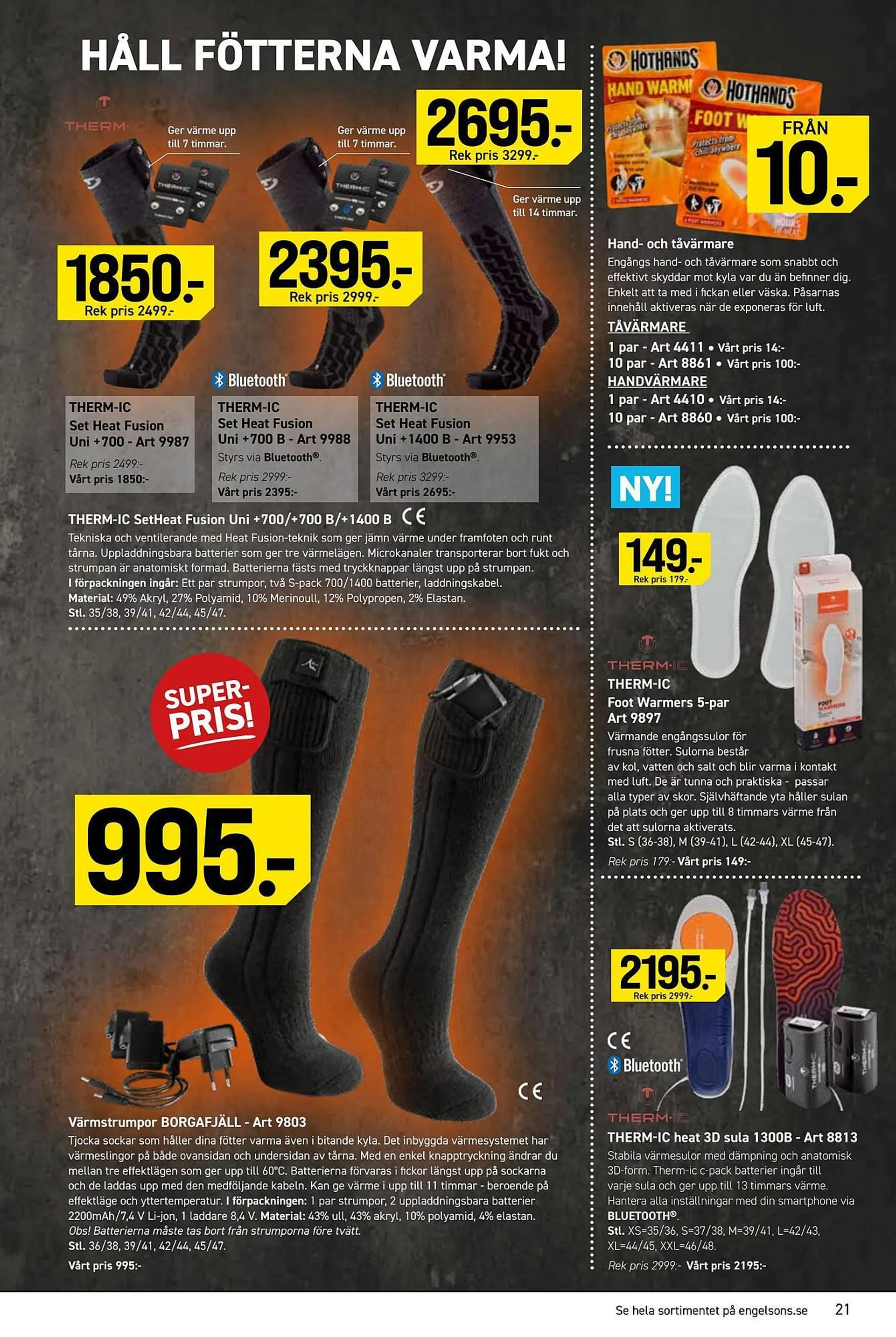 Engelsons reklamblad från 16 oktober till 31 december 2024 - Reklamblad sidor 21