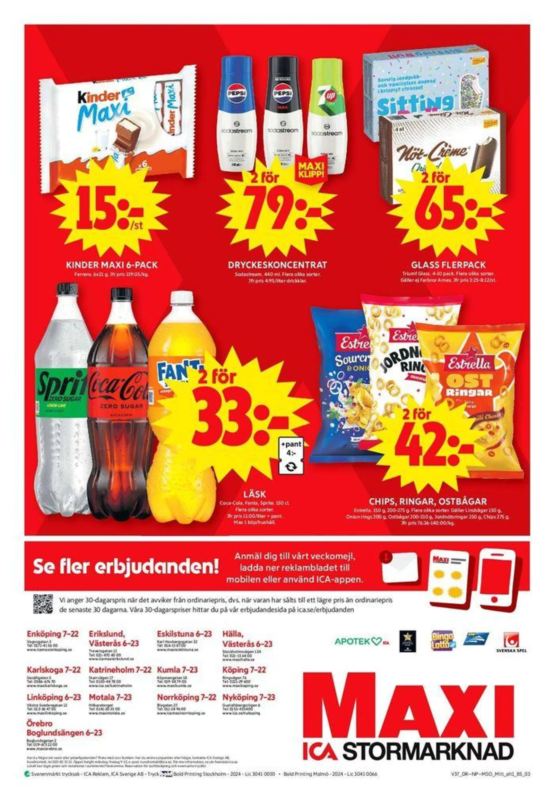 Top-deals och rabatter från 9 september till 23 september 2024 - Reklamblad sidor 3