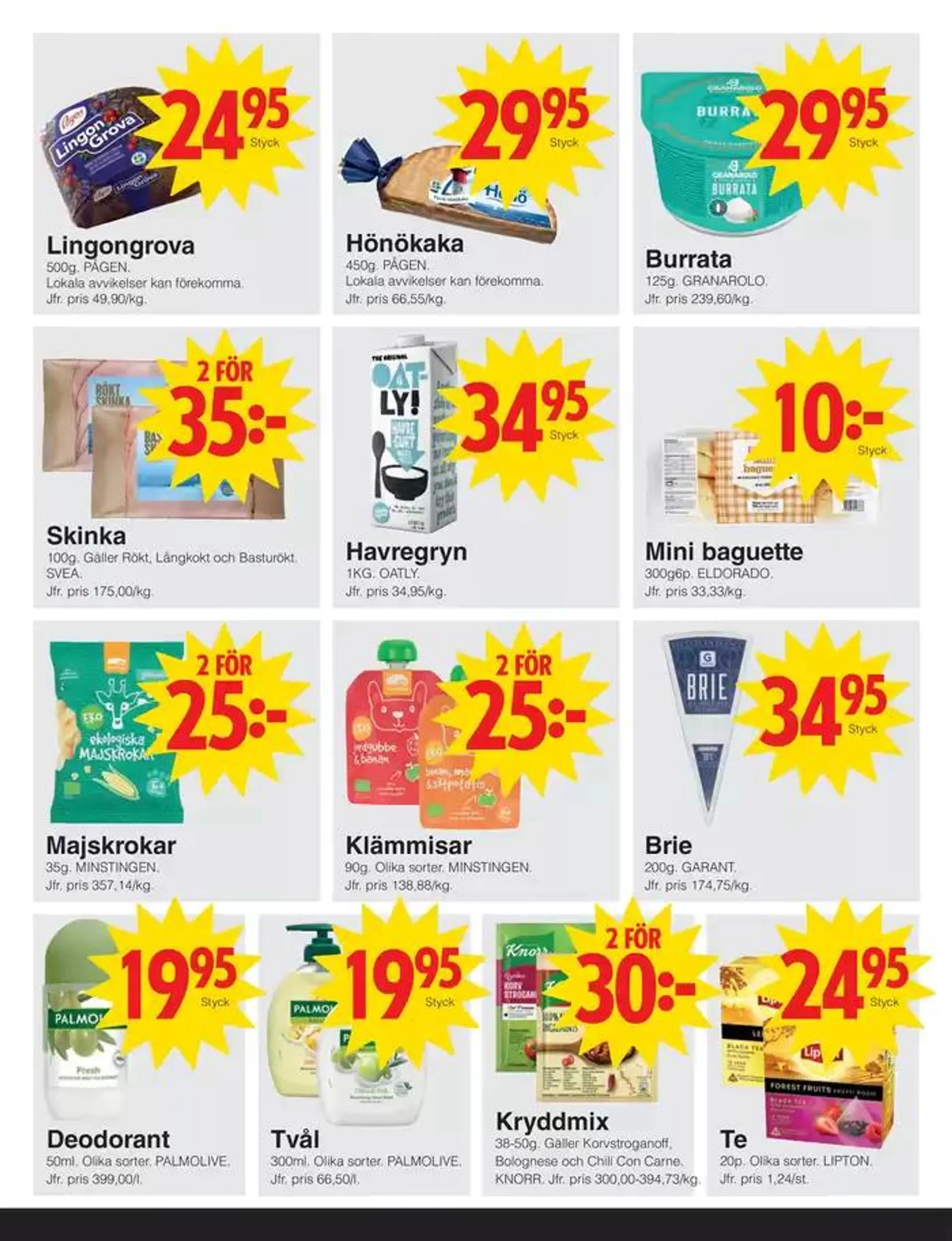 Matöppet Veckans DR-blad från 30 september till 6 oktober 2024 - Reklamblad sidor 2