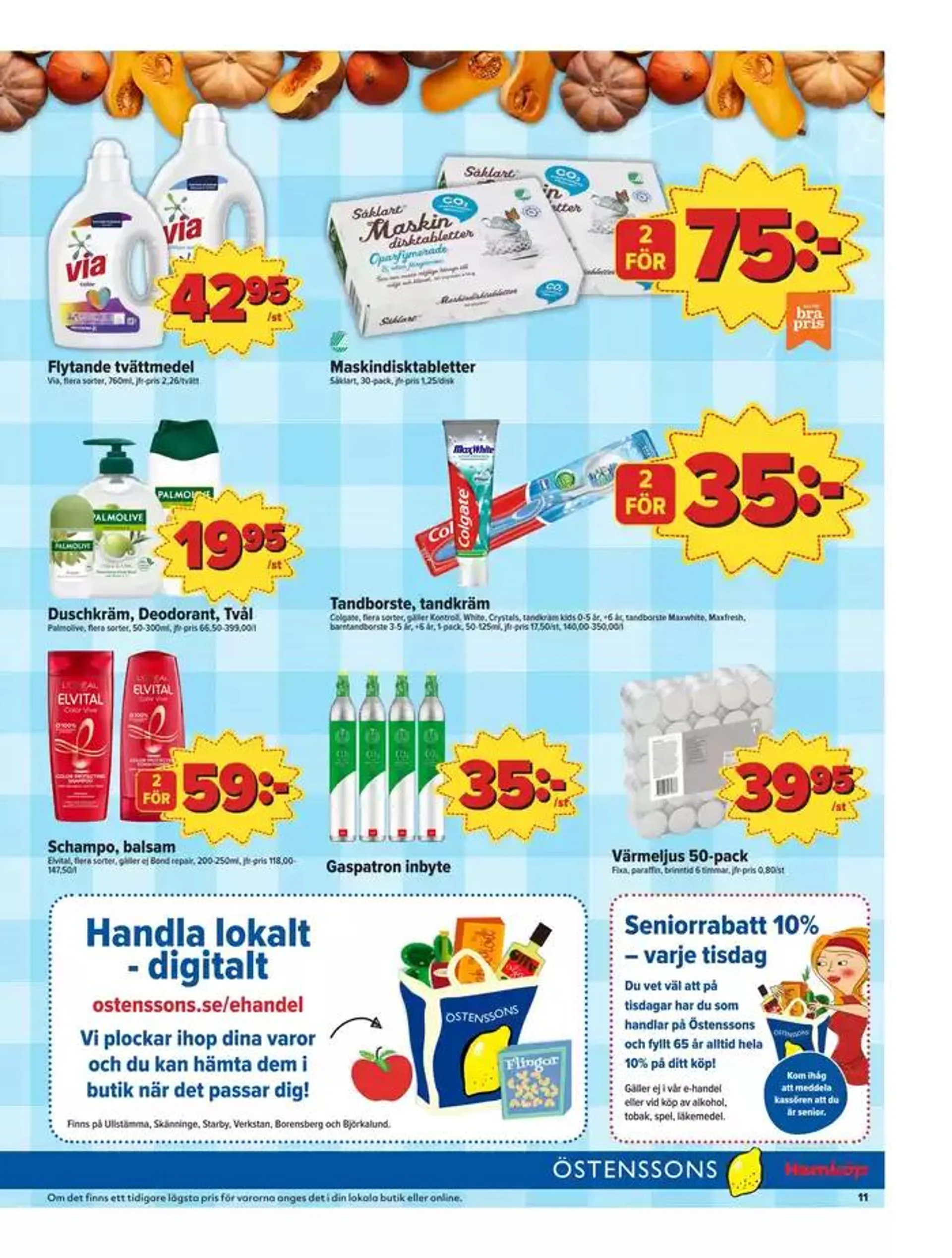 Östenssons reklambad från 27 oktober till 10 november 2024 - Reklamblad sidor 2