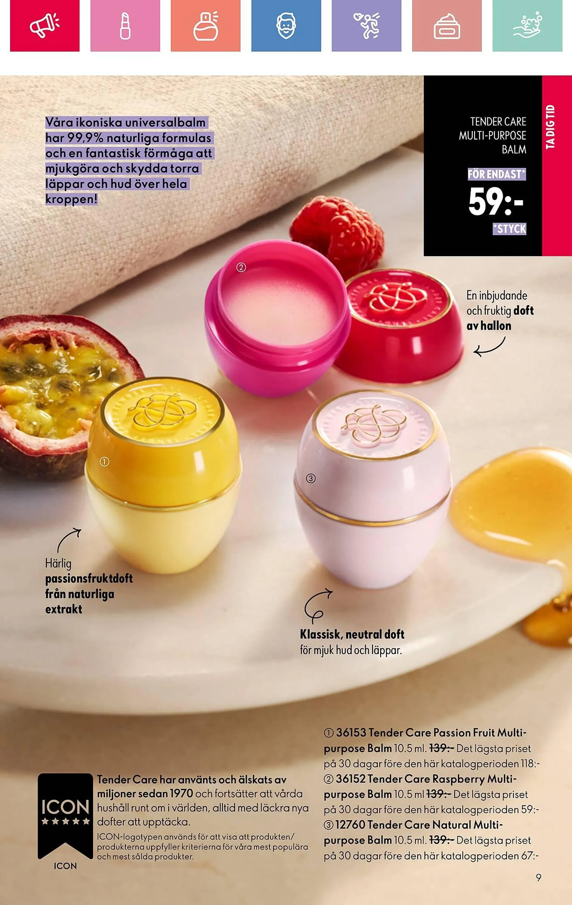 Oriflame reklamblad från 3 januari till 22 januari 2025 - Reklamblad sidor 9