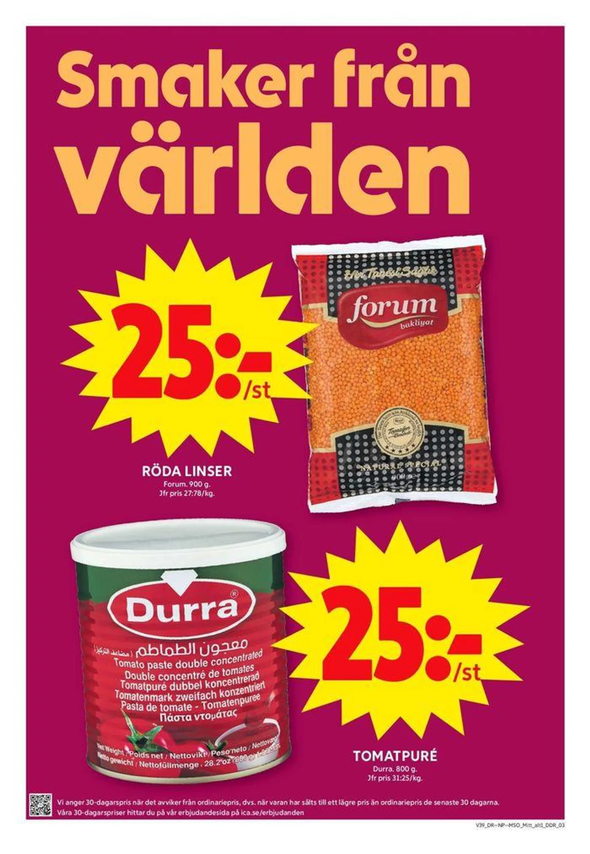 Våra bästa erbjudanden för dig från 22 september till 6 oktober 2024 - Reklamblad sidor 24