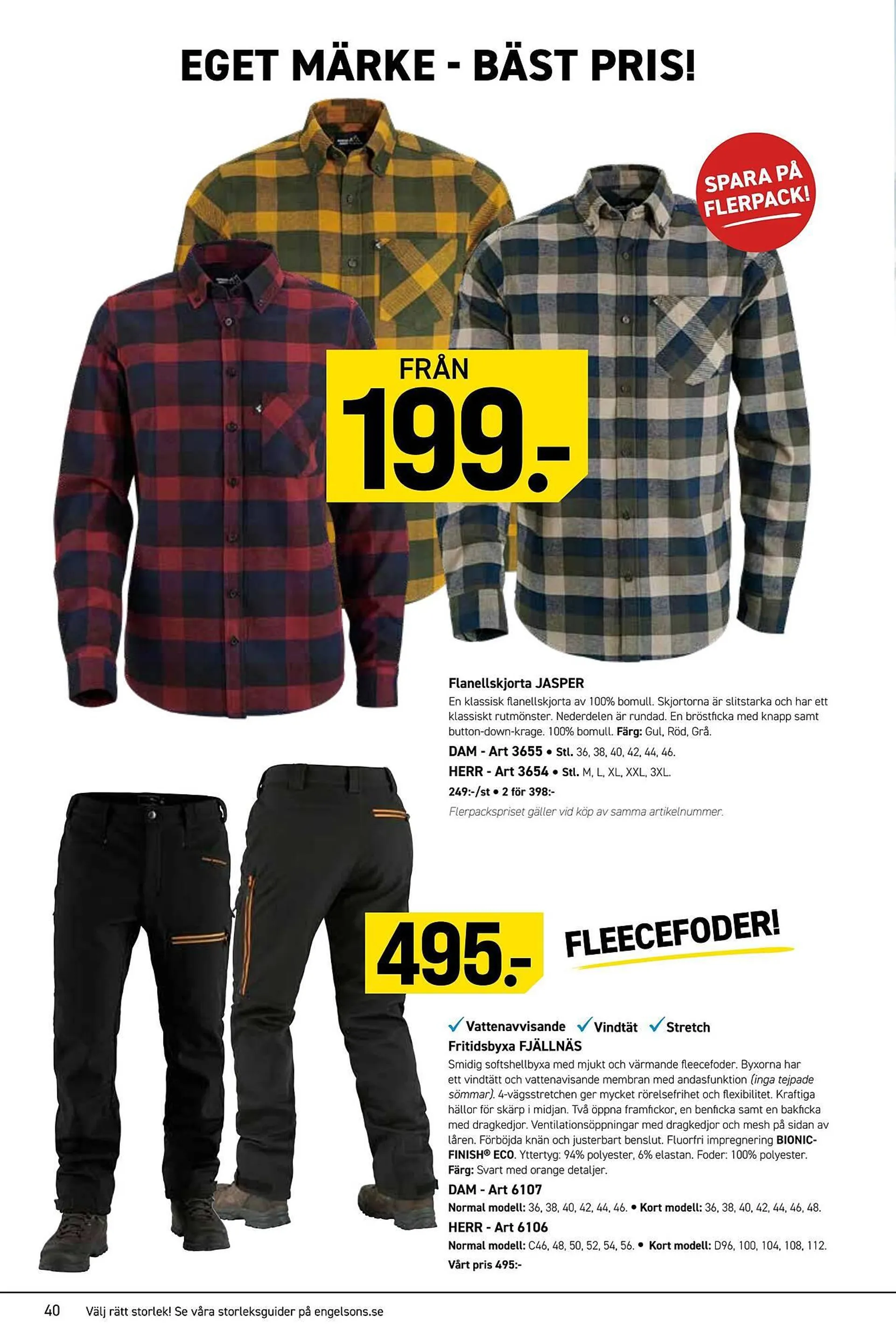 Engelsons reklamblad från 16 oktober till 31 december 2024 - Reklamblad sidor 40