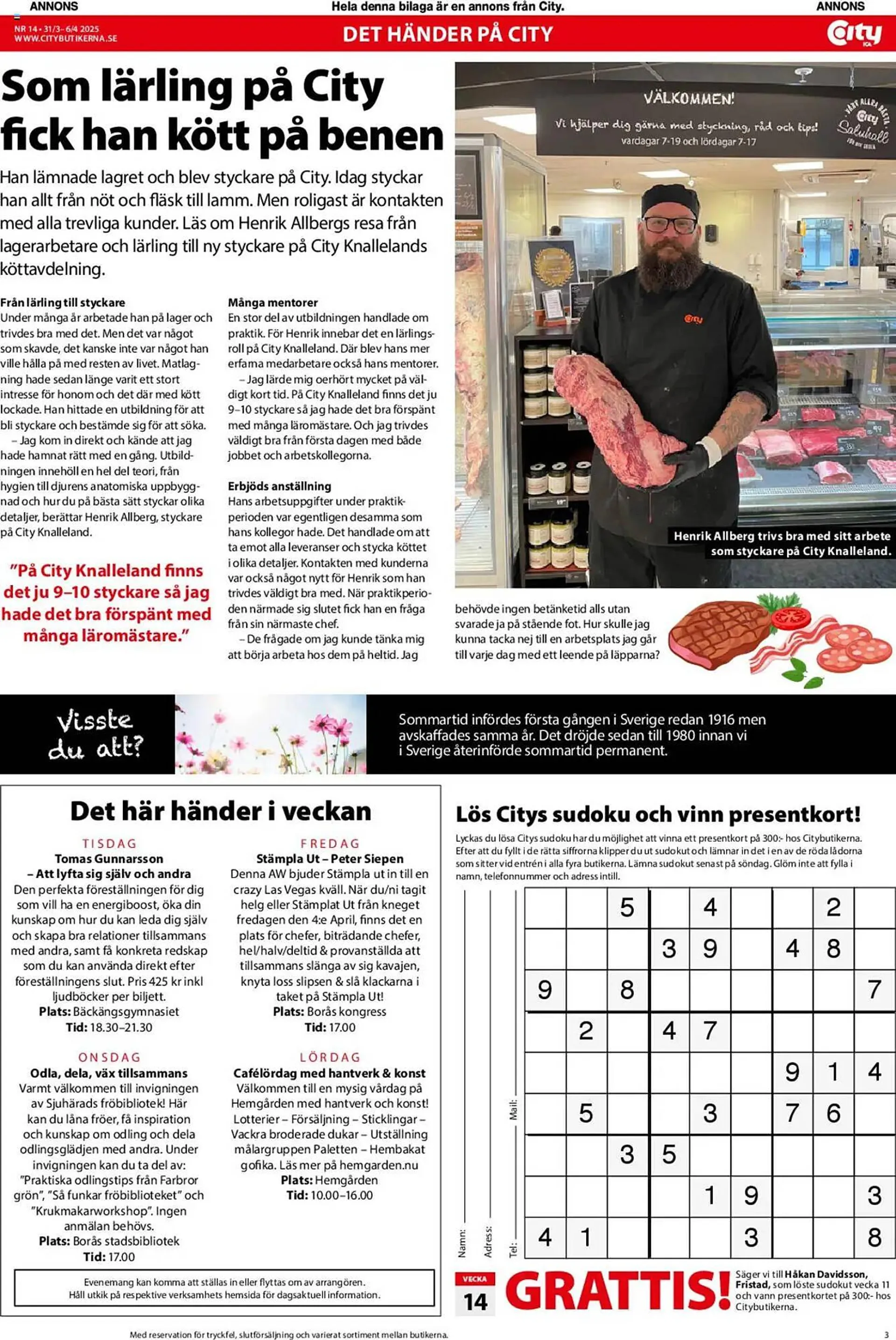 ICA Kvantum reklamblad från 31 mars till 6 april 2025 - Reklamblad sidor 3